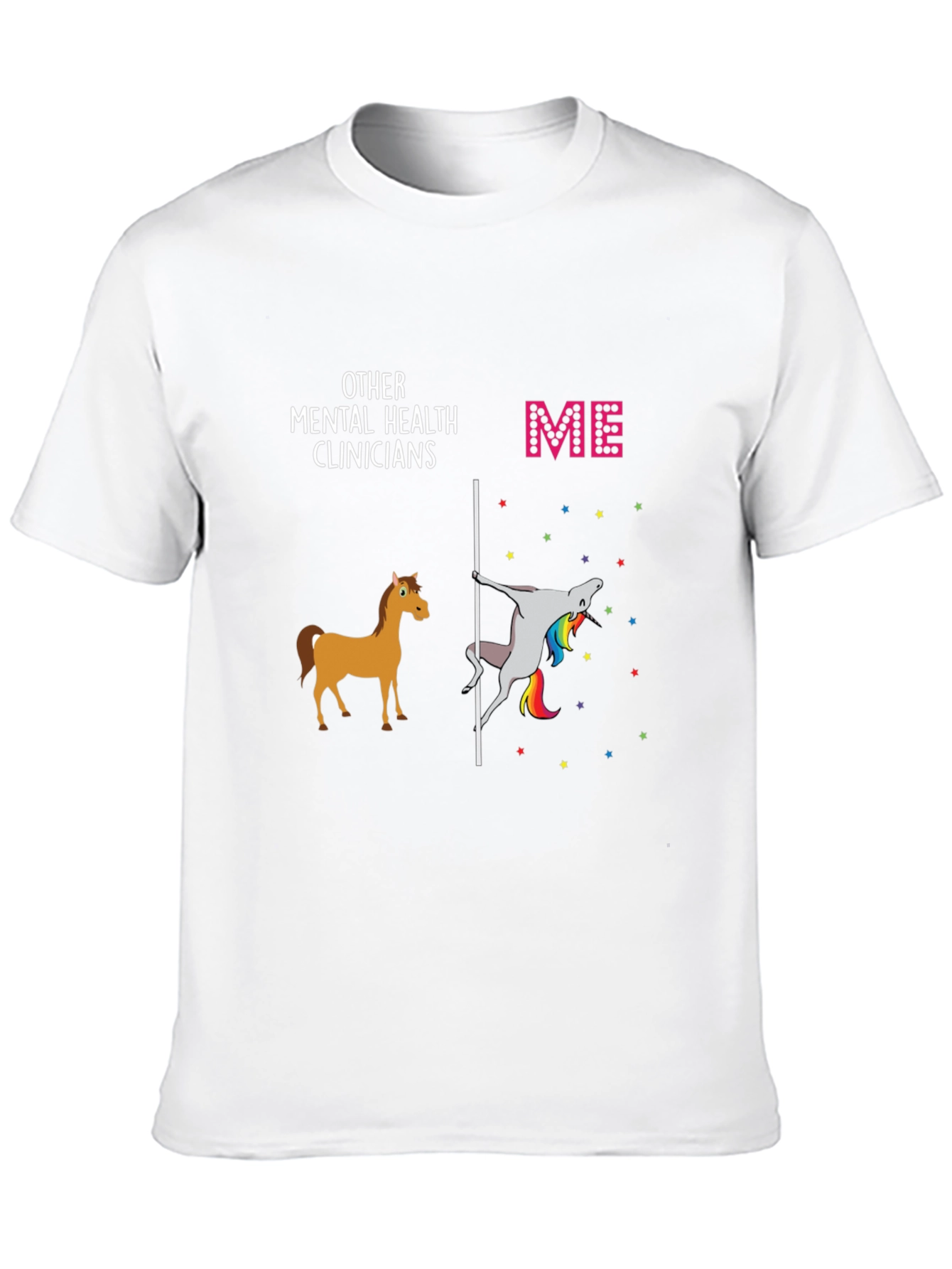 Mental Health Clinician T-Shirt Novelty Graphic Tee