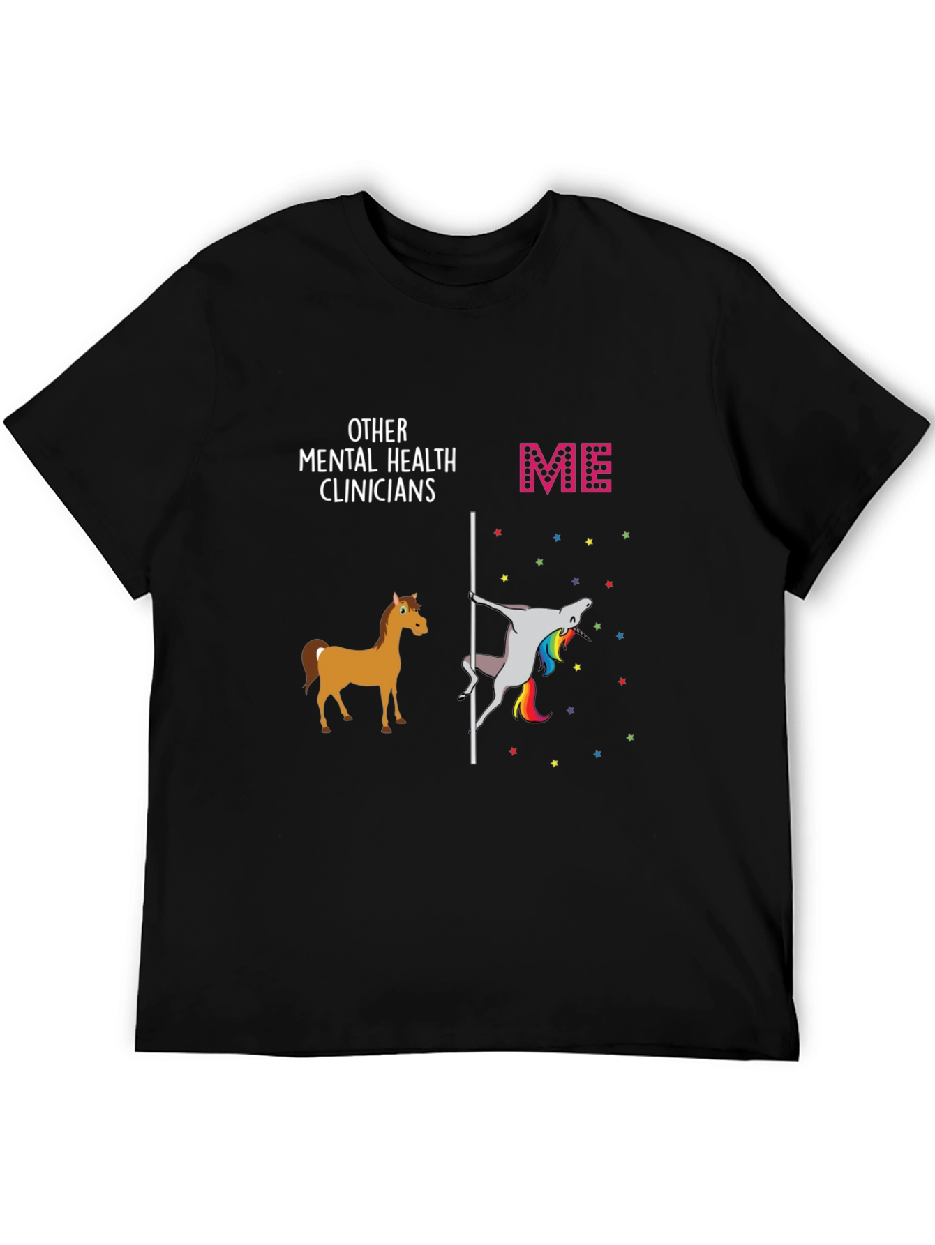 Mental Health Clinician T-Shirt Novelty Graphic Tee