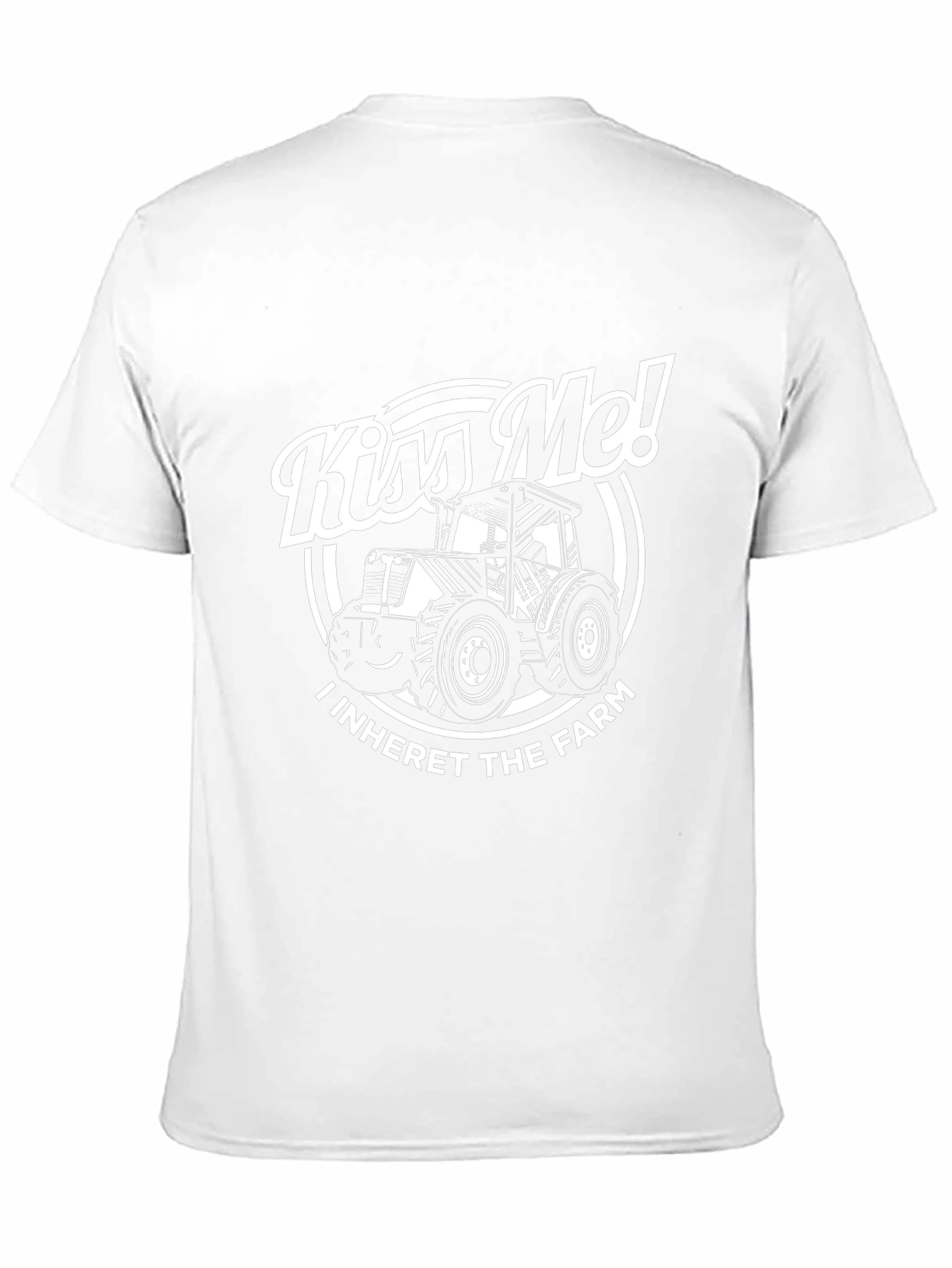 Kiss Me I Inherit the Farm T-Shirt