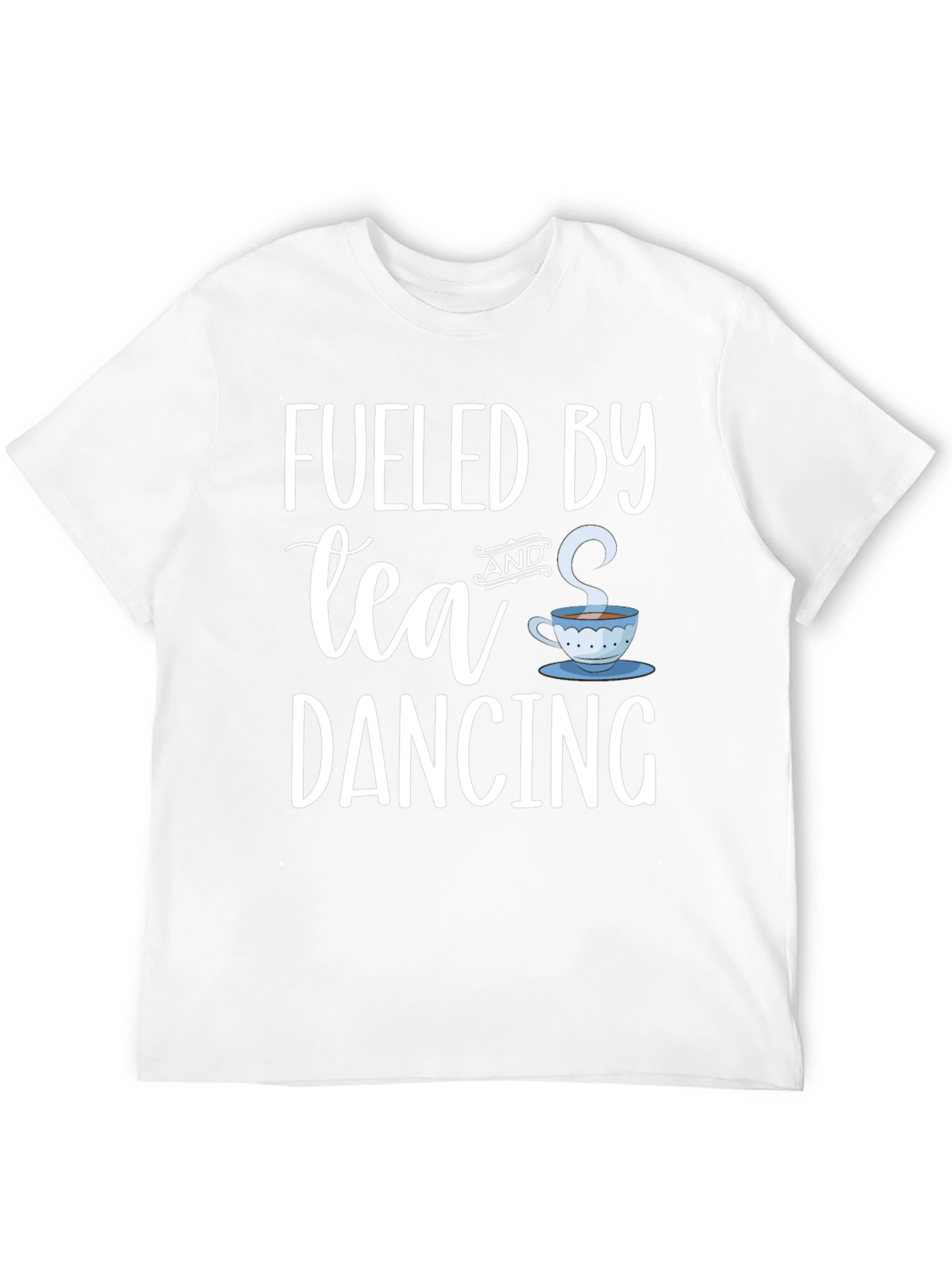Fueled by Tea and Dancing Black T-Shirt