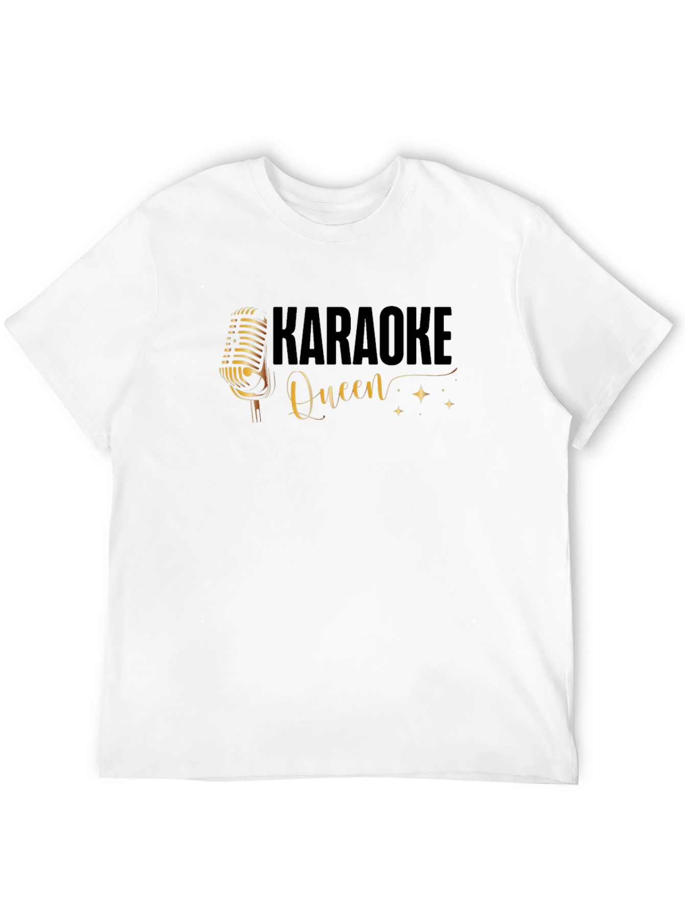 Karaoke Queen Black T-Shirt