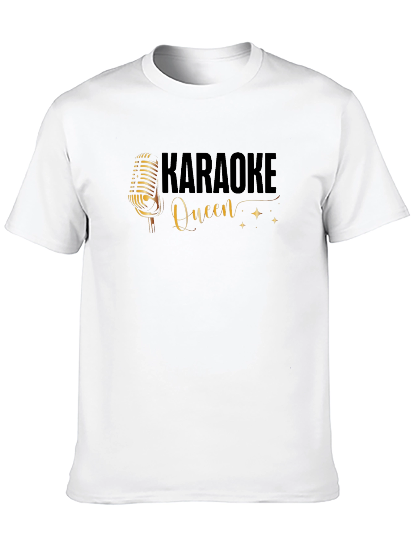 Karaoke Queen Black T-Shirt