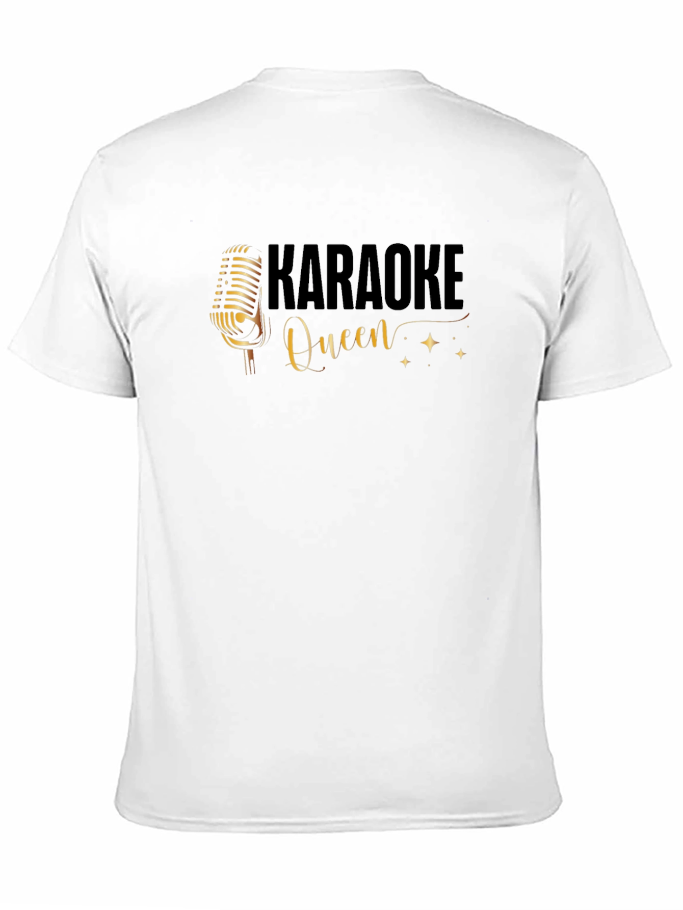 Karaoke Queen Black T-Shirt