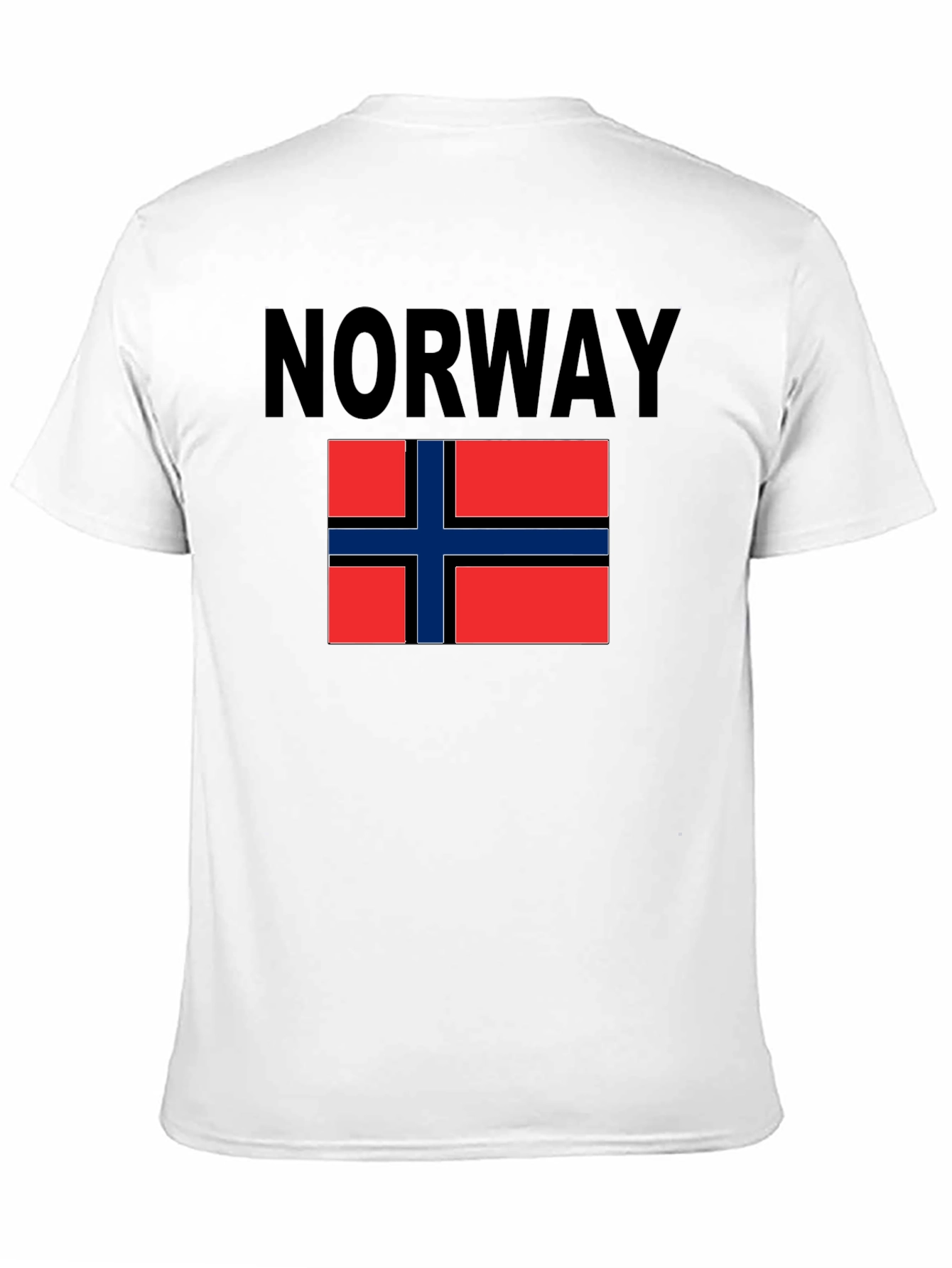 Norway Flag Graphic T-Shirt | Travel Souvenir