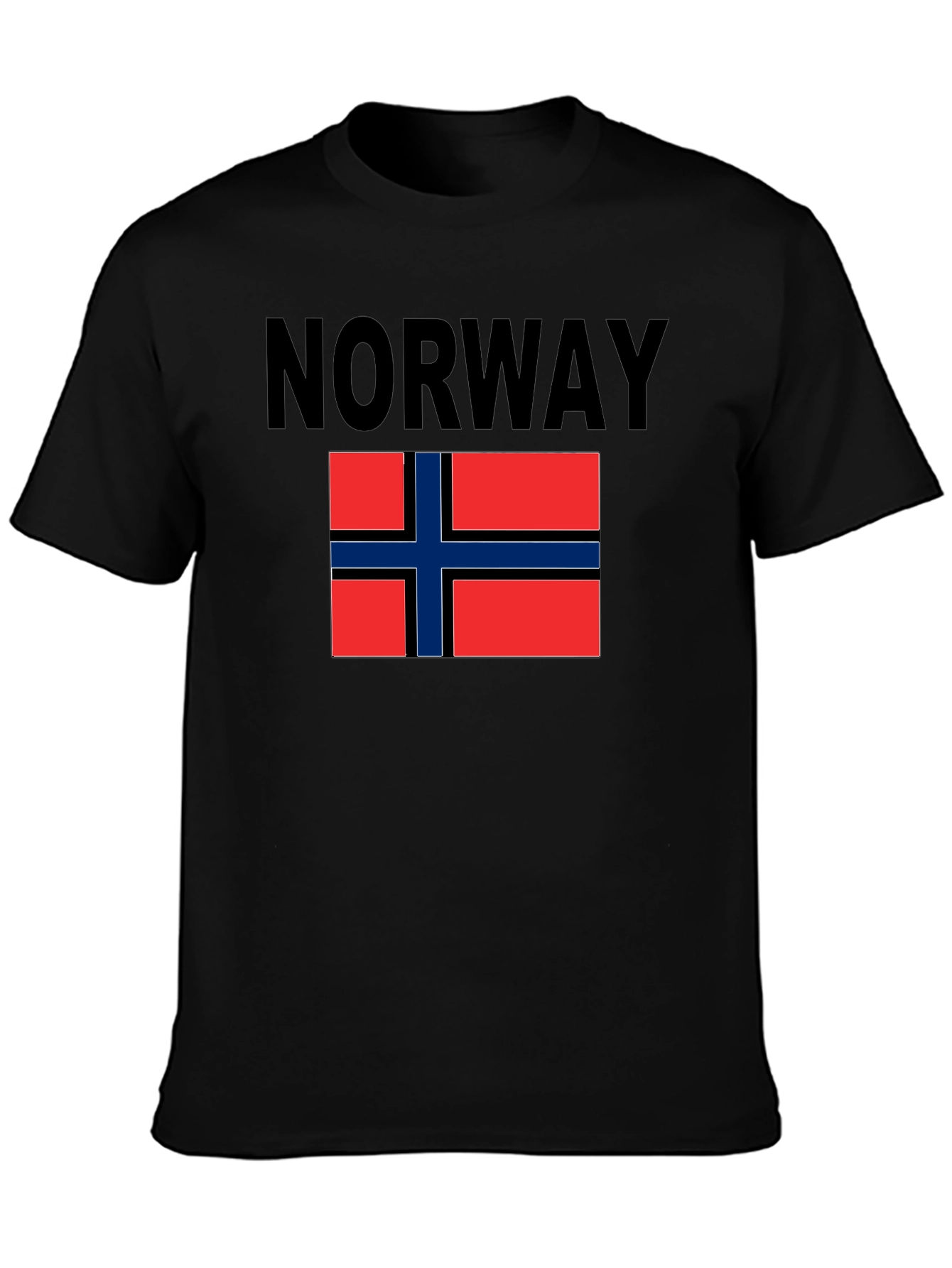 Norway Flag Graphic T-Shirt | Travel Souvenir