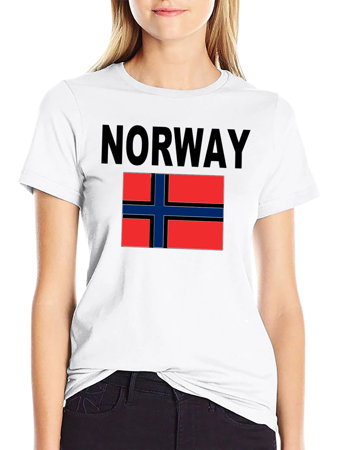 Norway Flag Graphic T-Shirt | Travel Souvenir