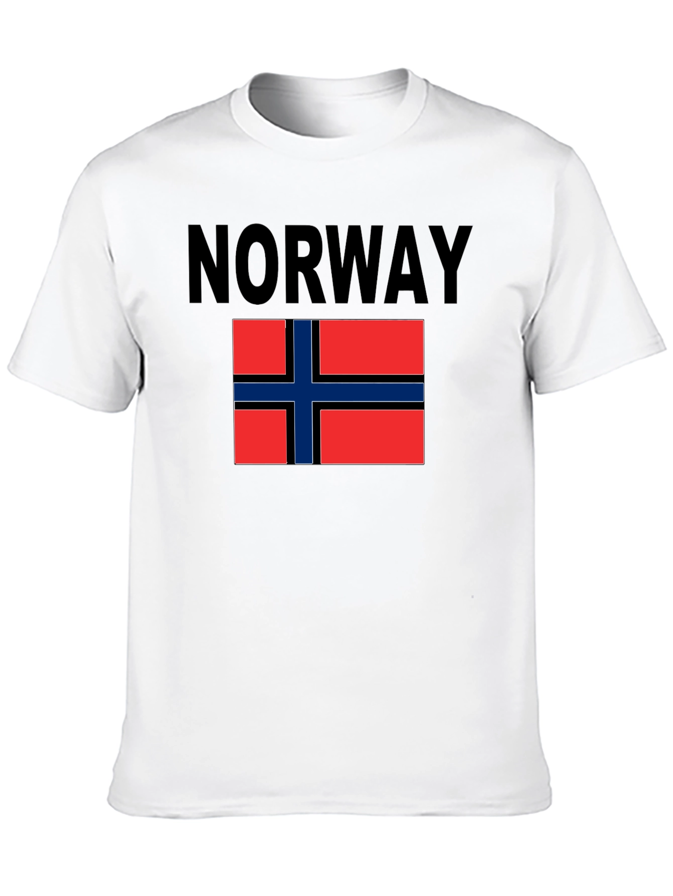 Norway Flag Graphic T-Shirt | Travel Souvenir