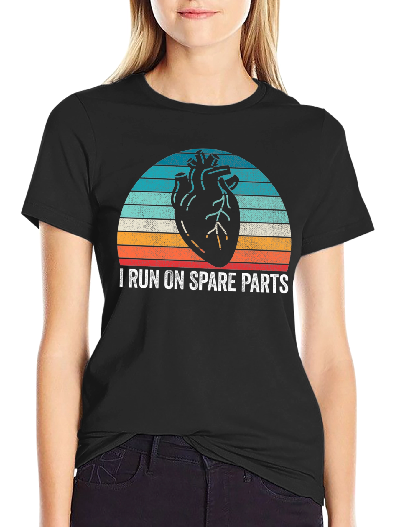 I Run On Spare Parts Graphic T-Shirt