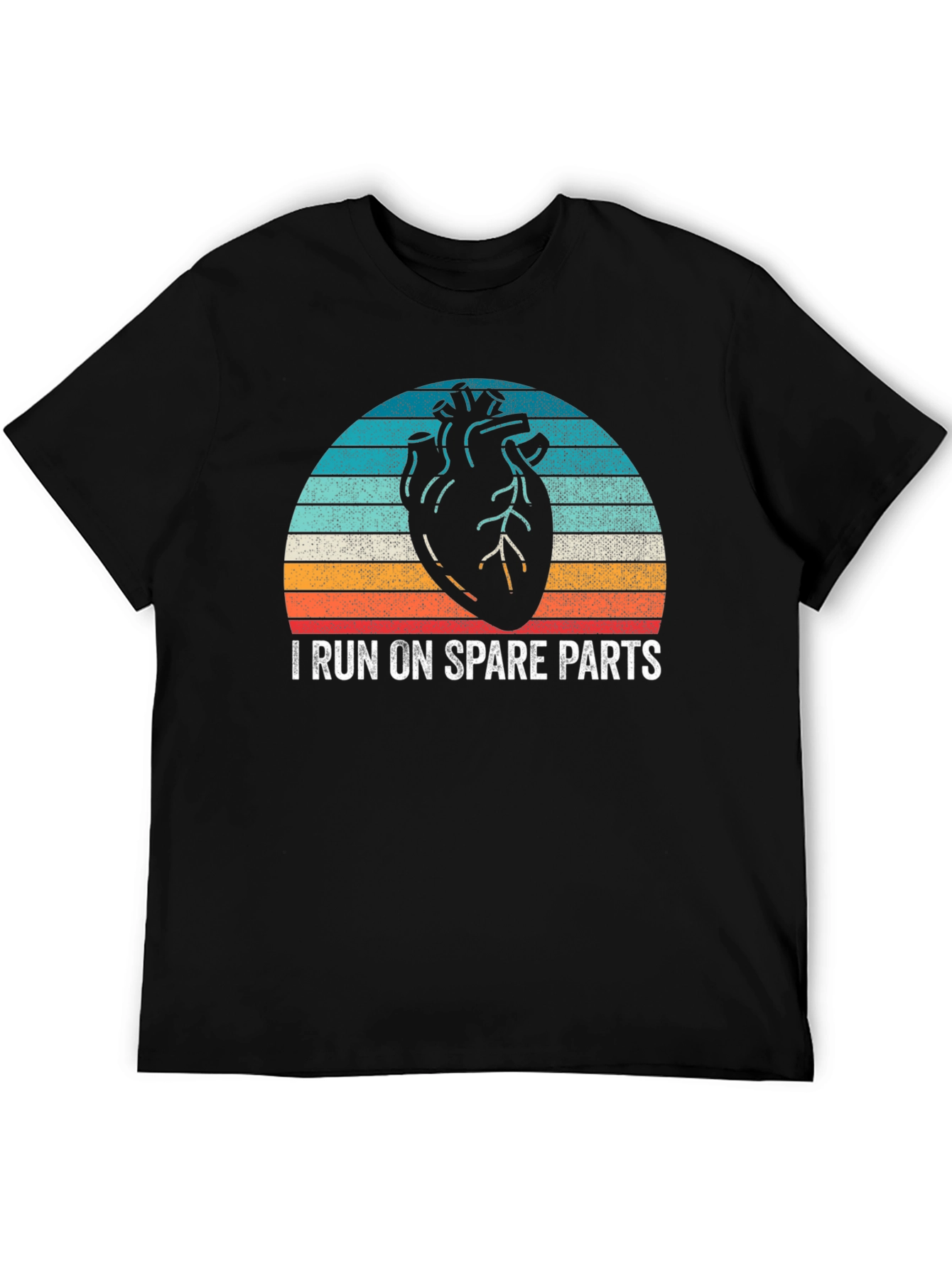 I Run On Spare Parts Graphic T-Shirt