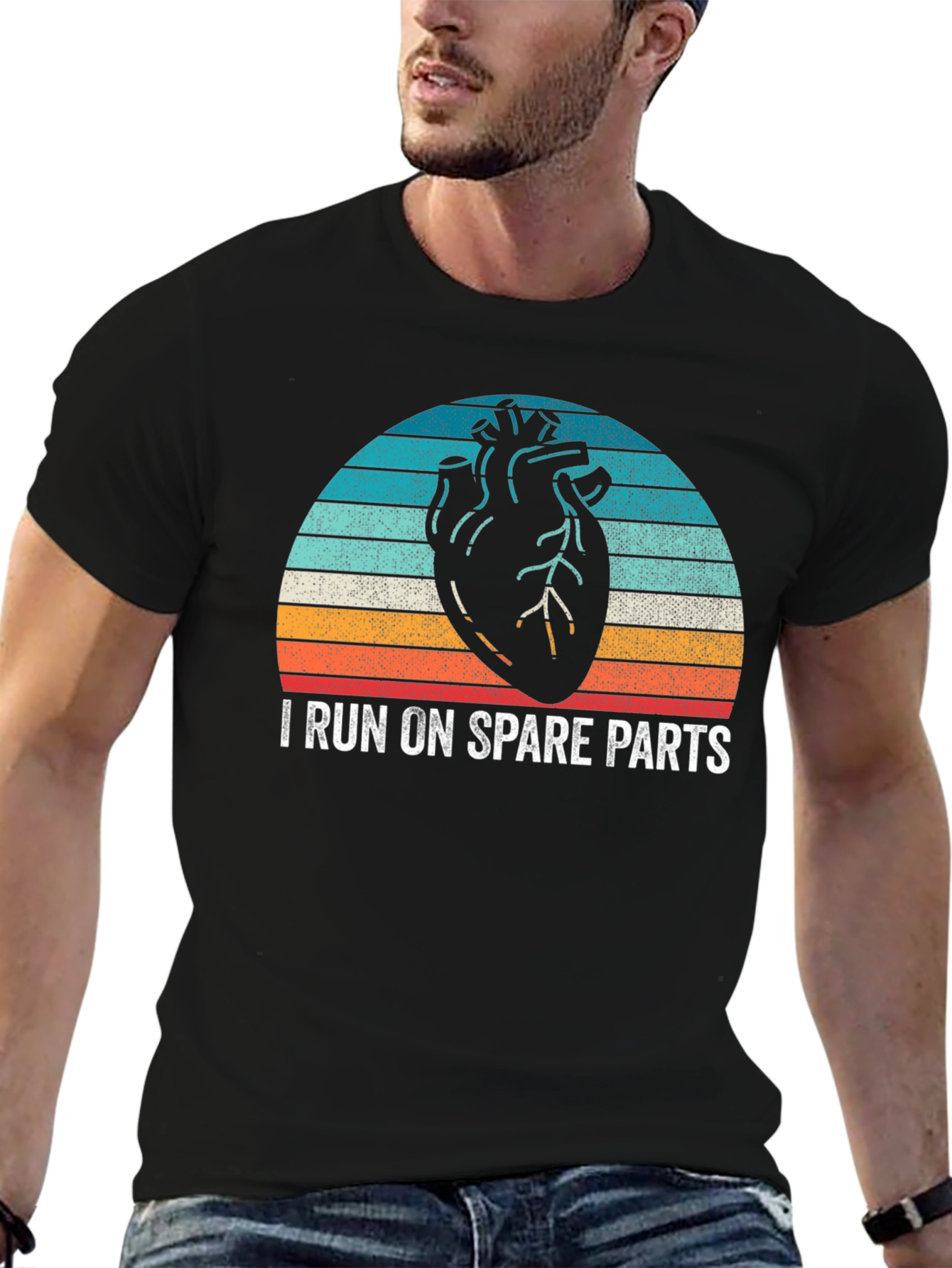 I Run On Spare Parts Graphic T-Shirt