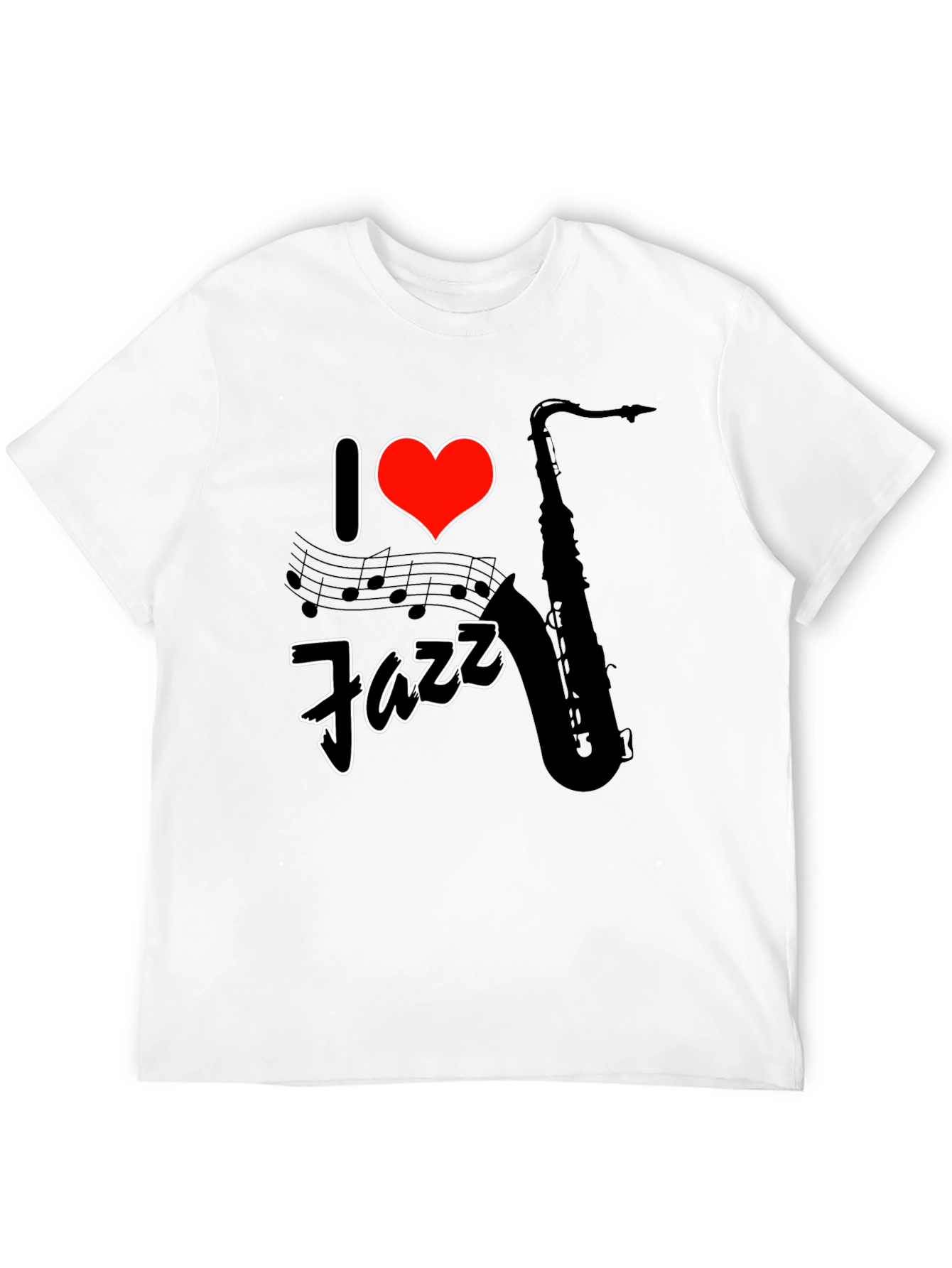 I Love Jazz T-Shirt - Music Lovers Tee