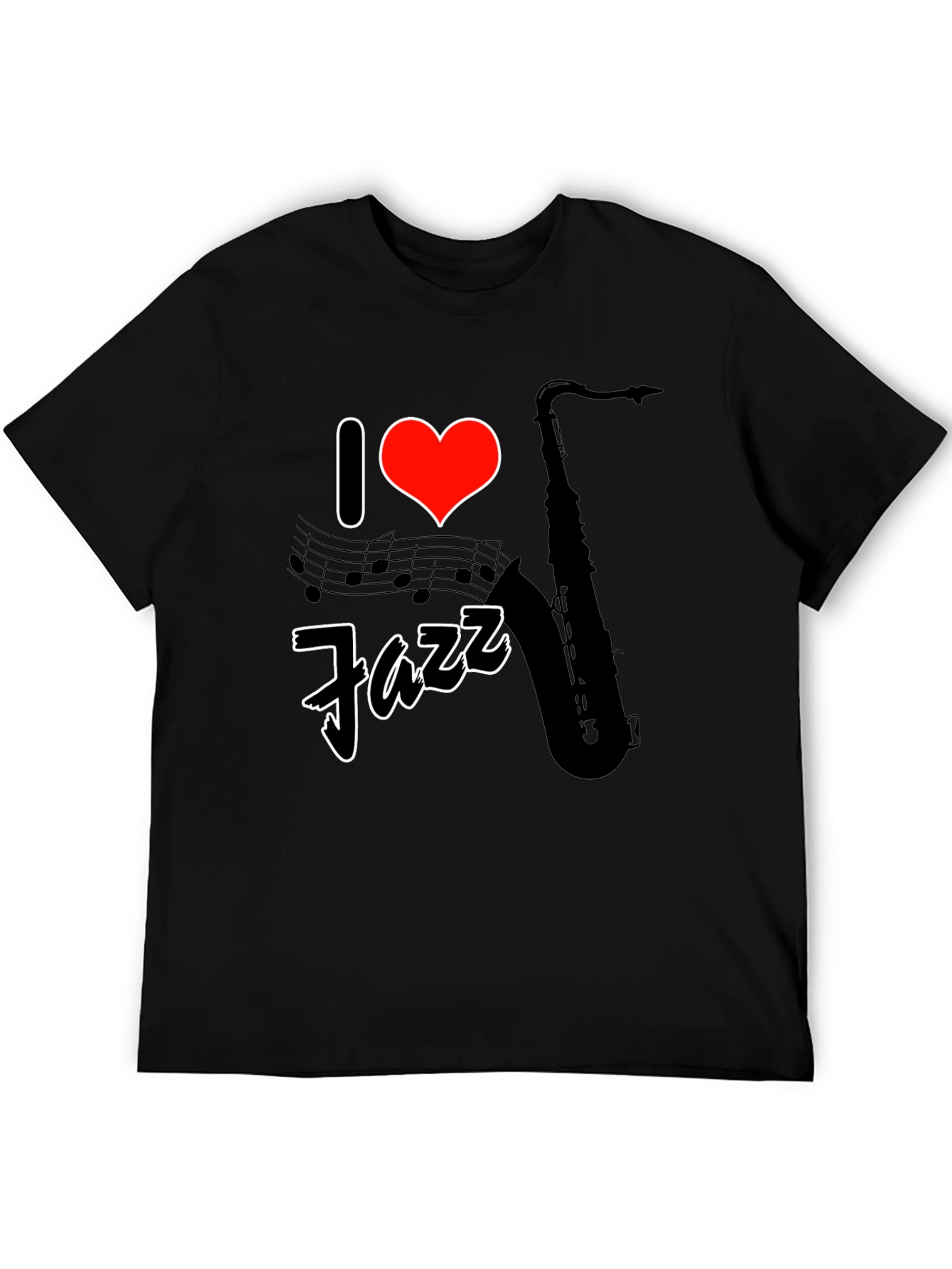 I Love Jazz T-Shirt - Music Lovers Tee