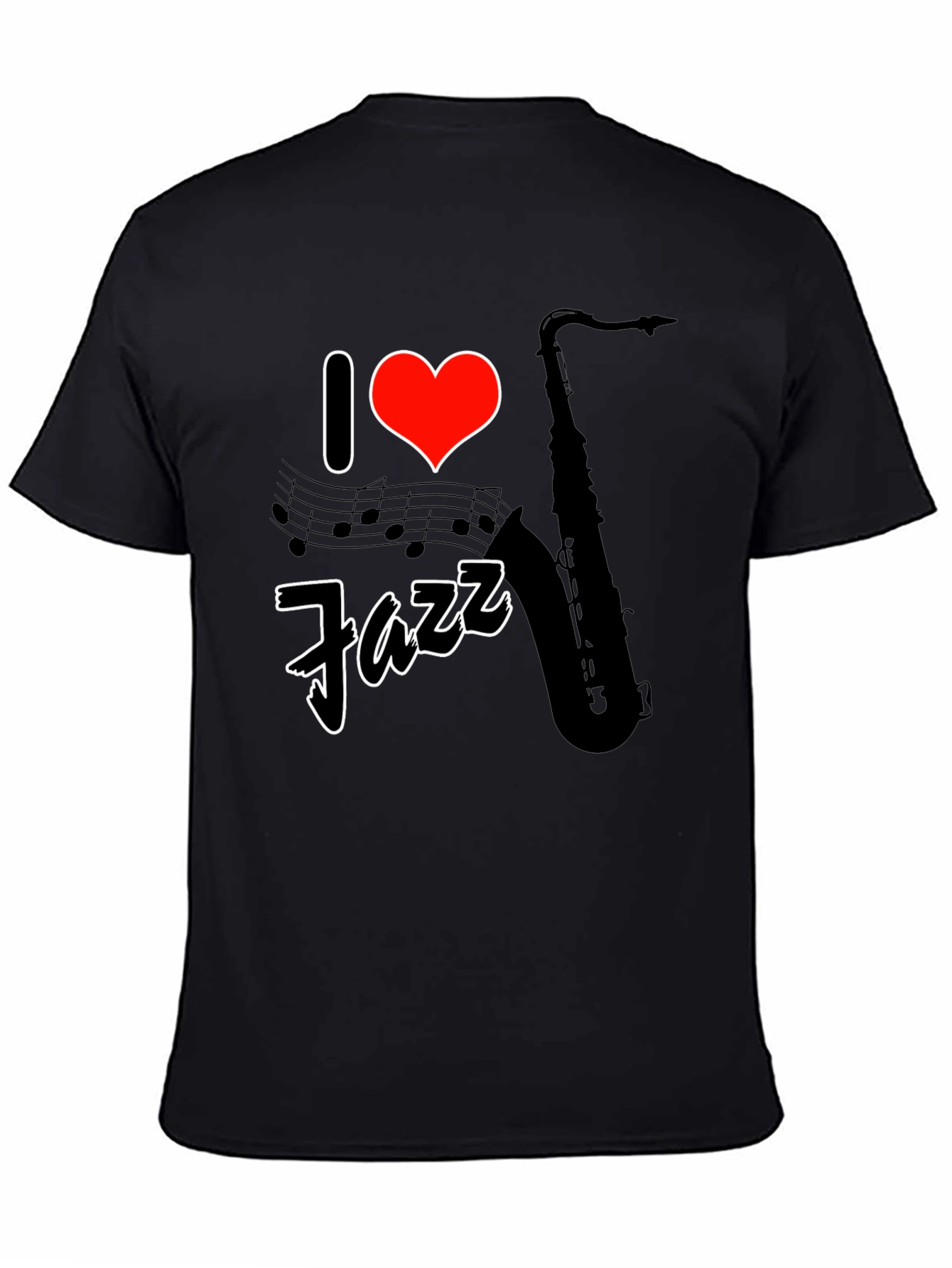 I Love Jazz T-Shirt - Music Lovers Tee