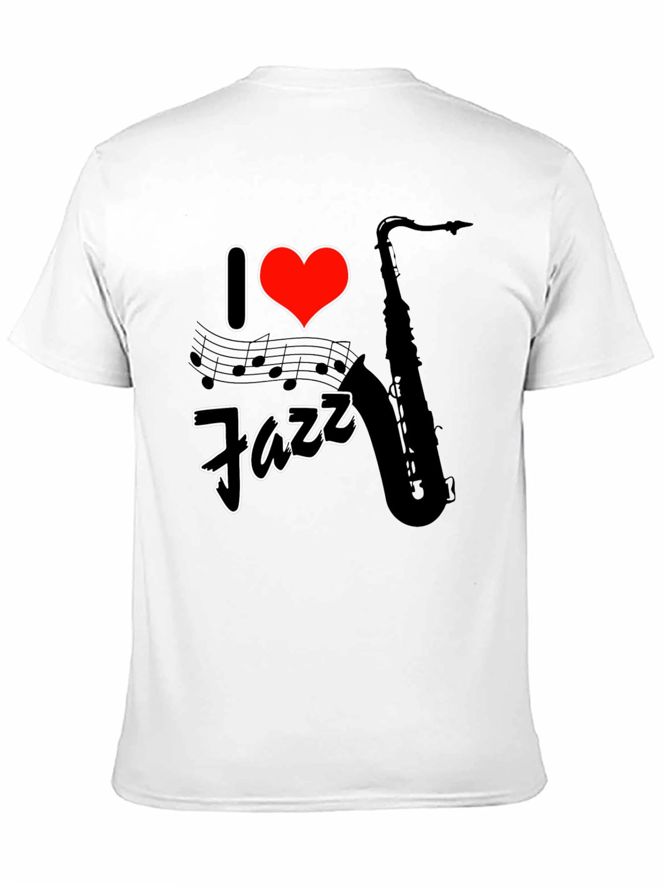 I Love Jazz T-Shirt - Music Lovers Tee