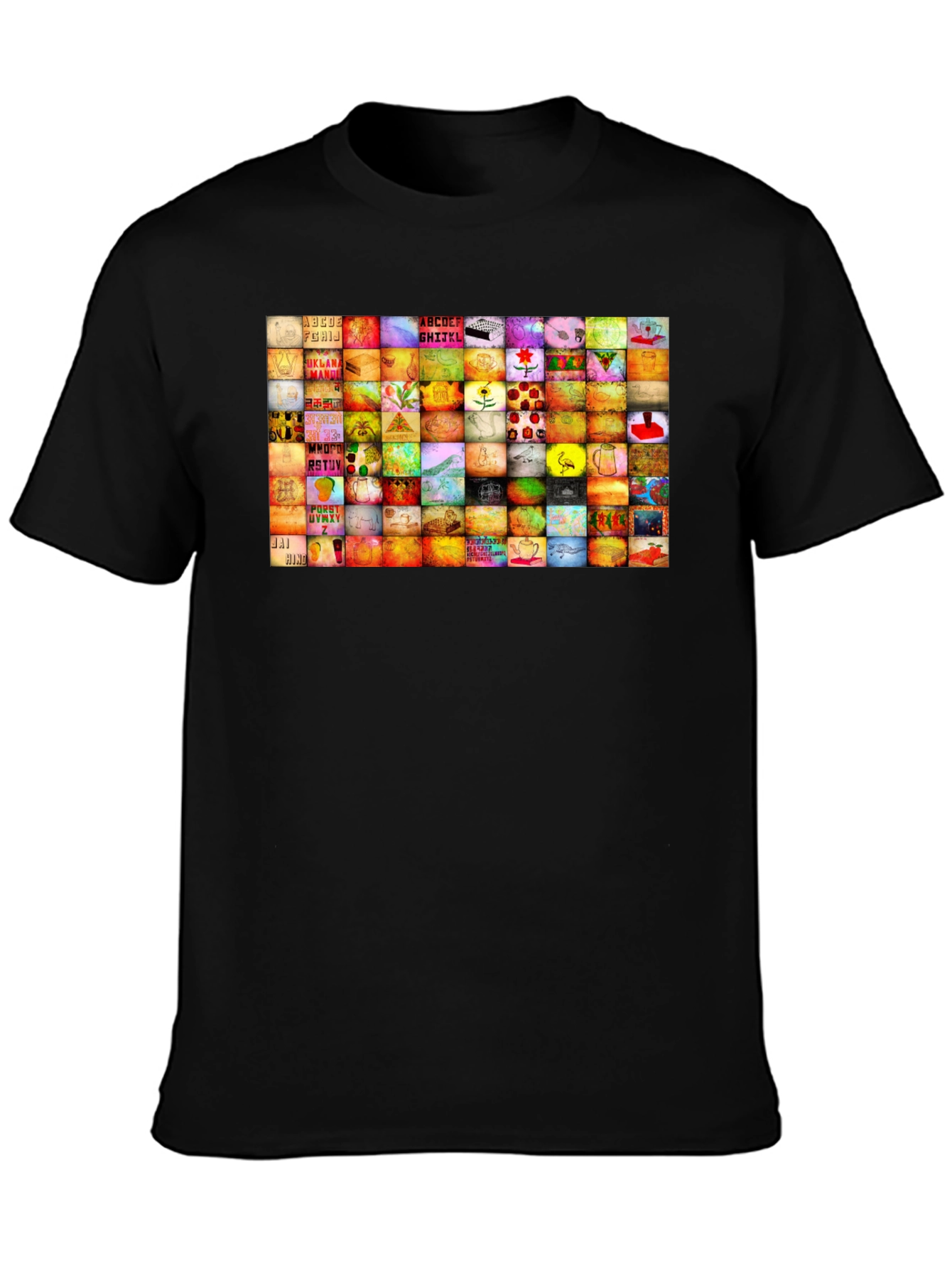 Spongebob Squarepants Collage Graphic T-Shirt