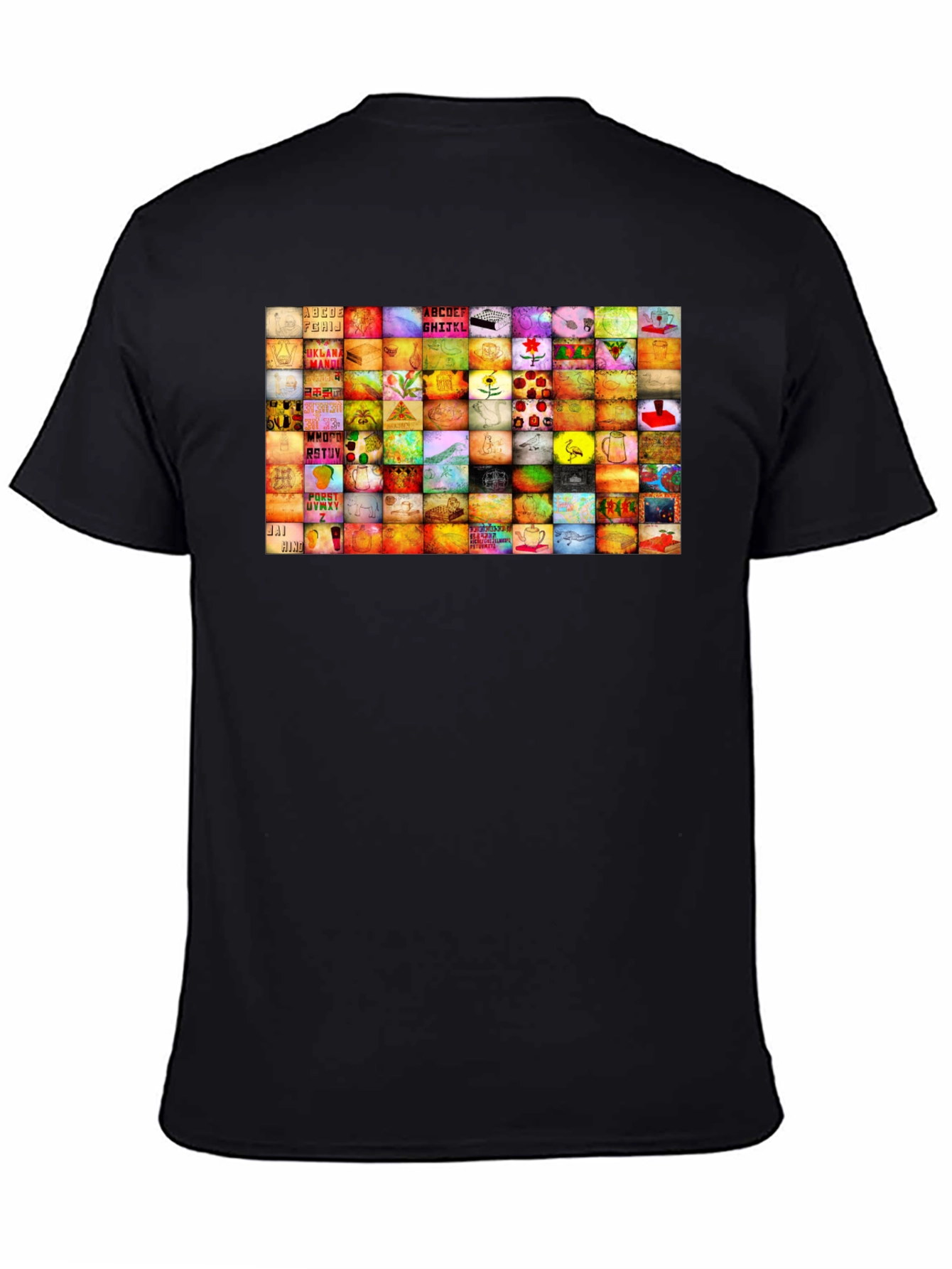 Spongebob Squarepants Collage Graphic T-Shirt