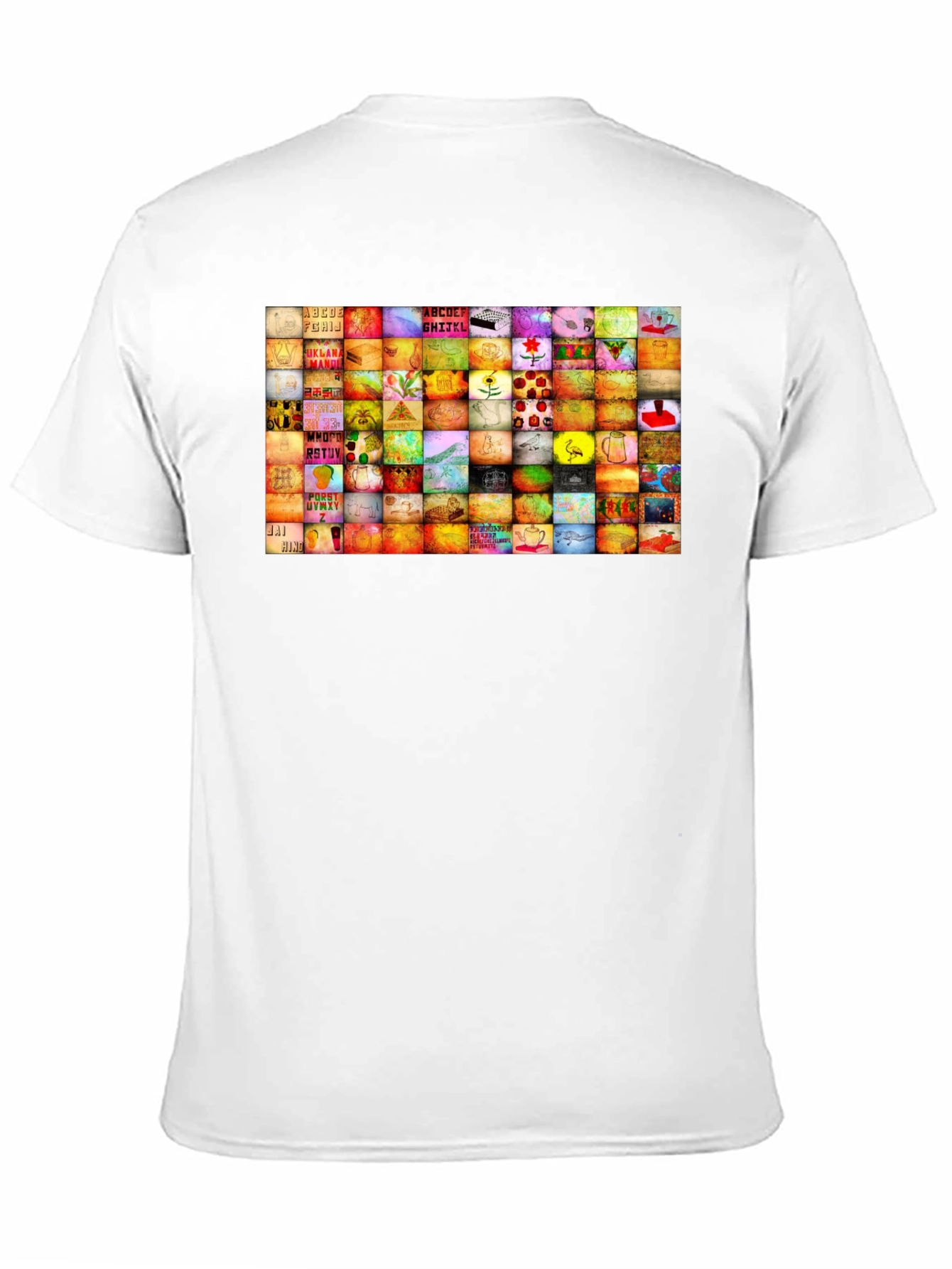 Spongebob Squarepants Collage Graphic T-Shirt