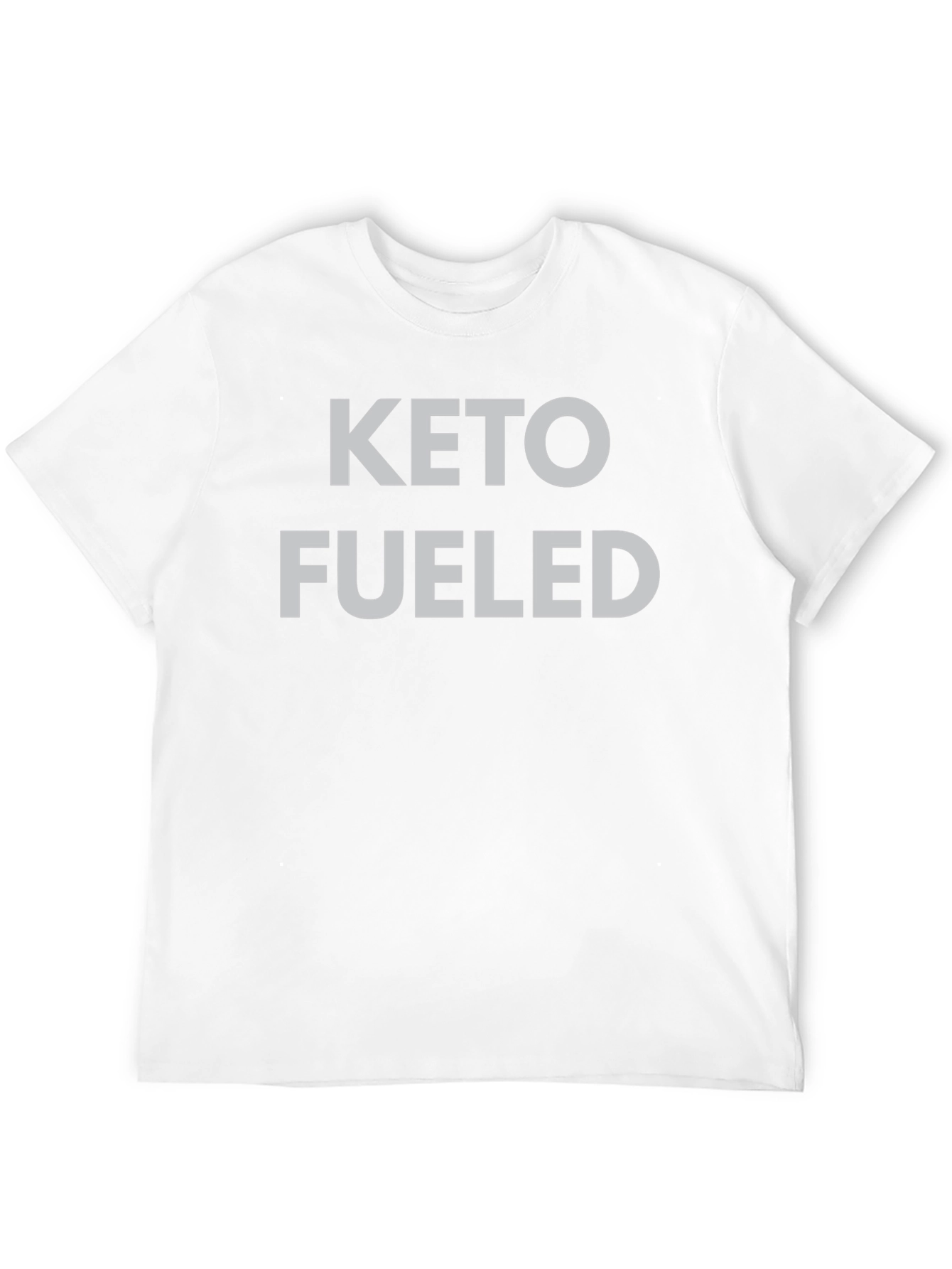 Keto Fueled Black T-Shirt - Fitness Apparel