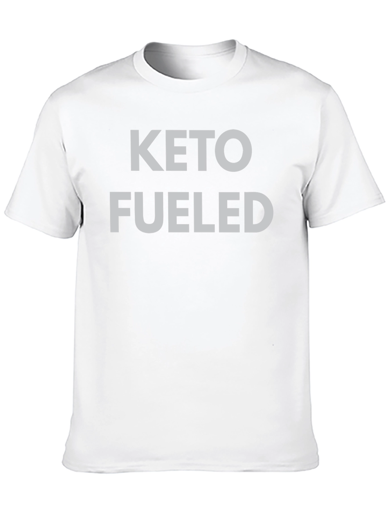 Keto Fueled Black T-Shirt - Fitness Apparel