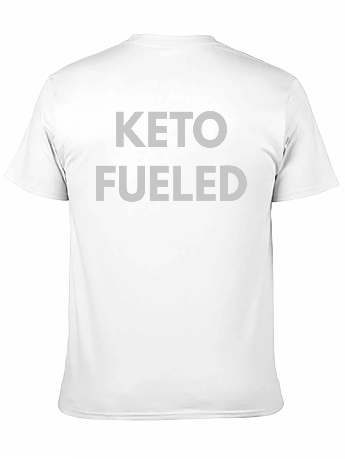 Keto Fueled Black T-Shirt - Fitness Apparel