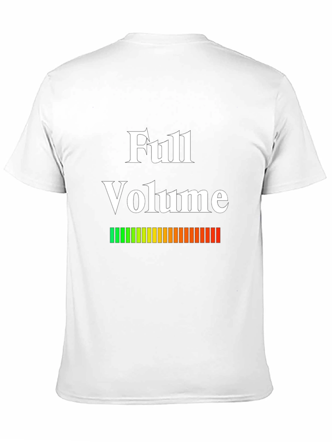 Full Volume Graphic Print Black T-Shirt
