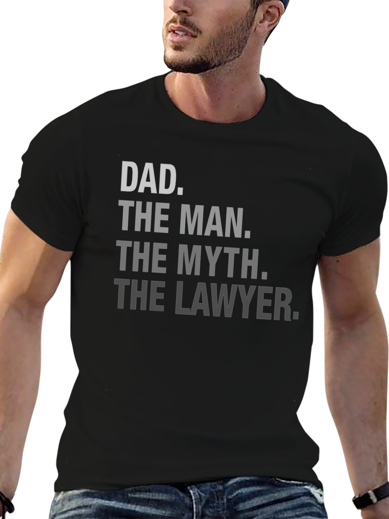 Dad The Man The Myth The Lawyer T-Shirt