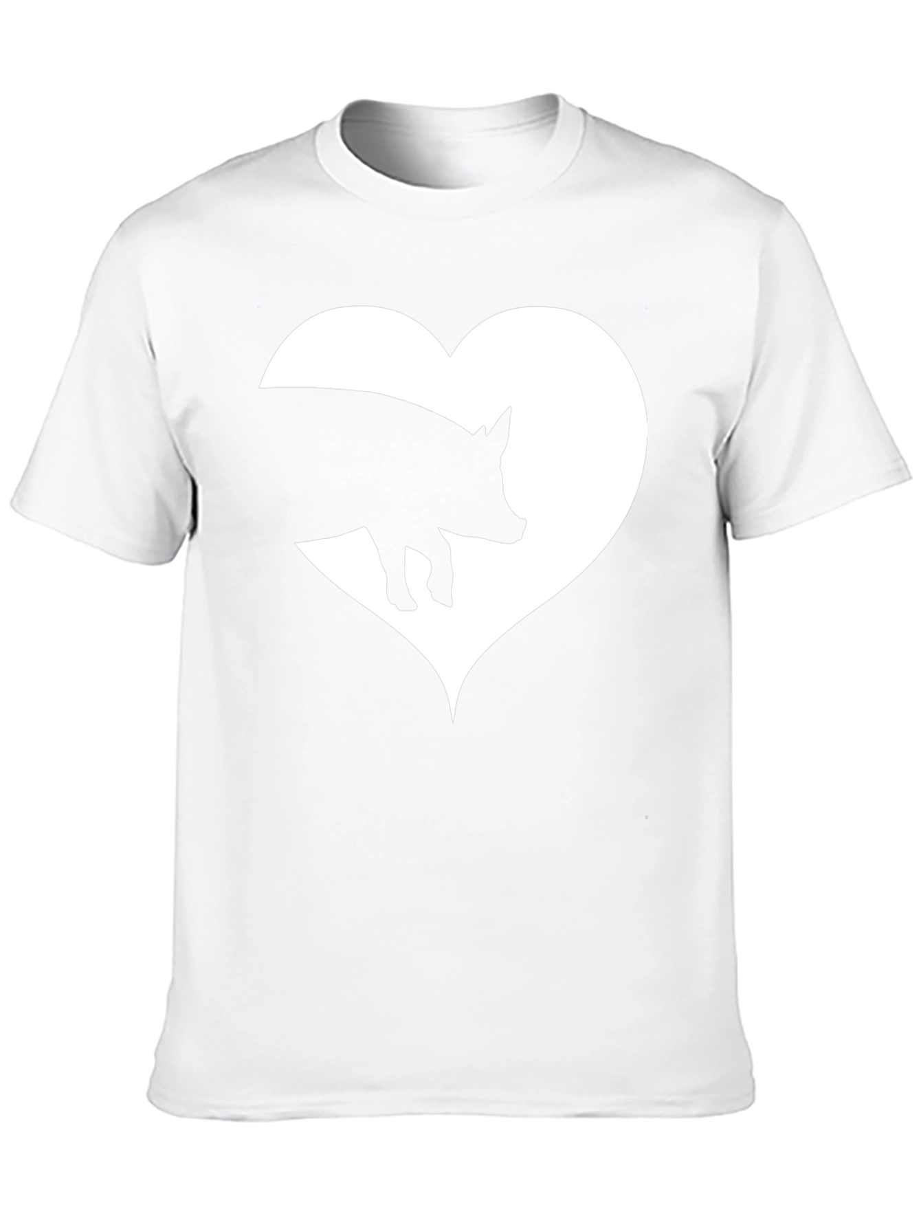 Pig Heart T-Shirt - Farm Animal Tee