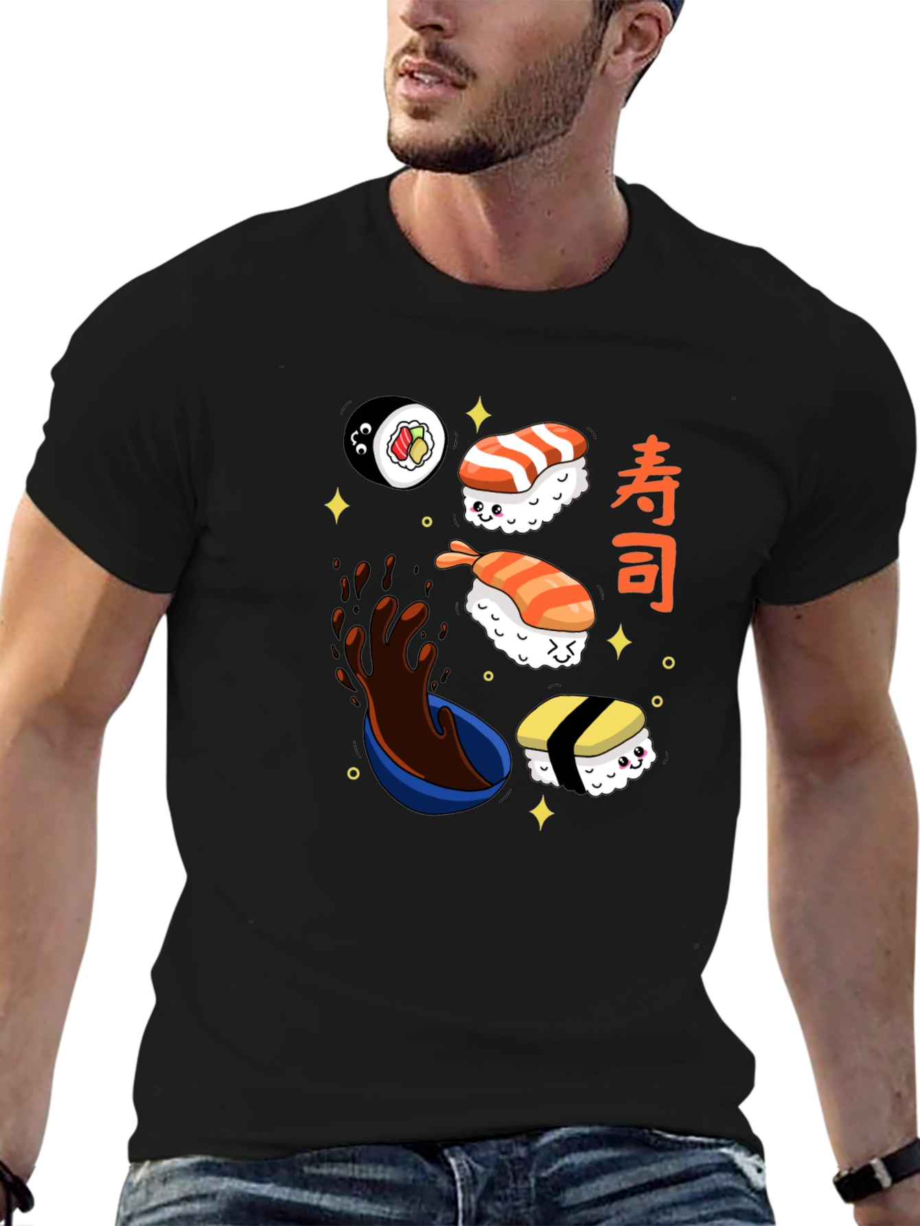 Sushi Lovers T-Shirt - Kawaii Style!
