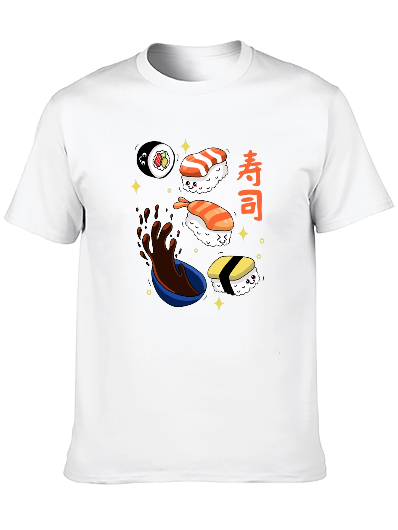 Sushi Lovers T-Shirt - Kawaii Style!