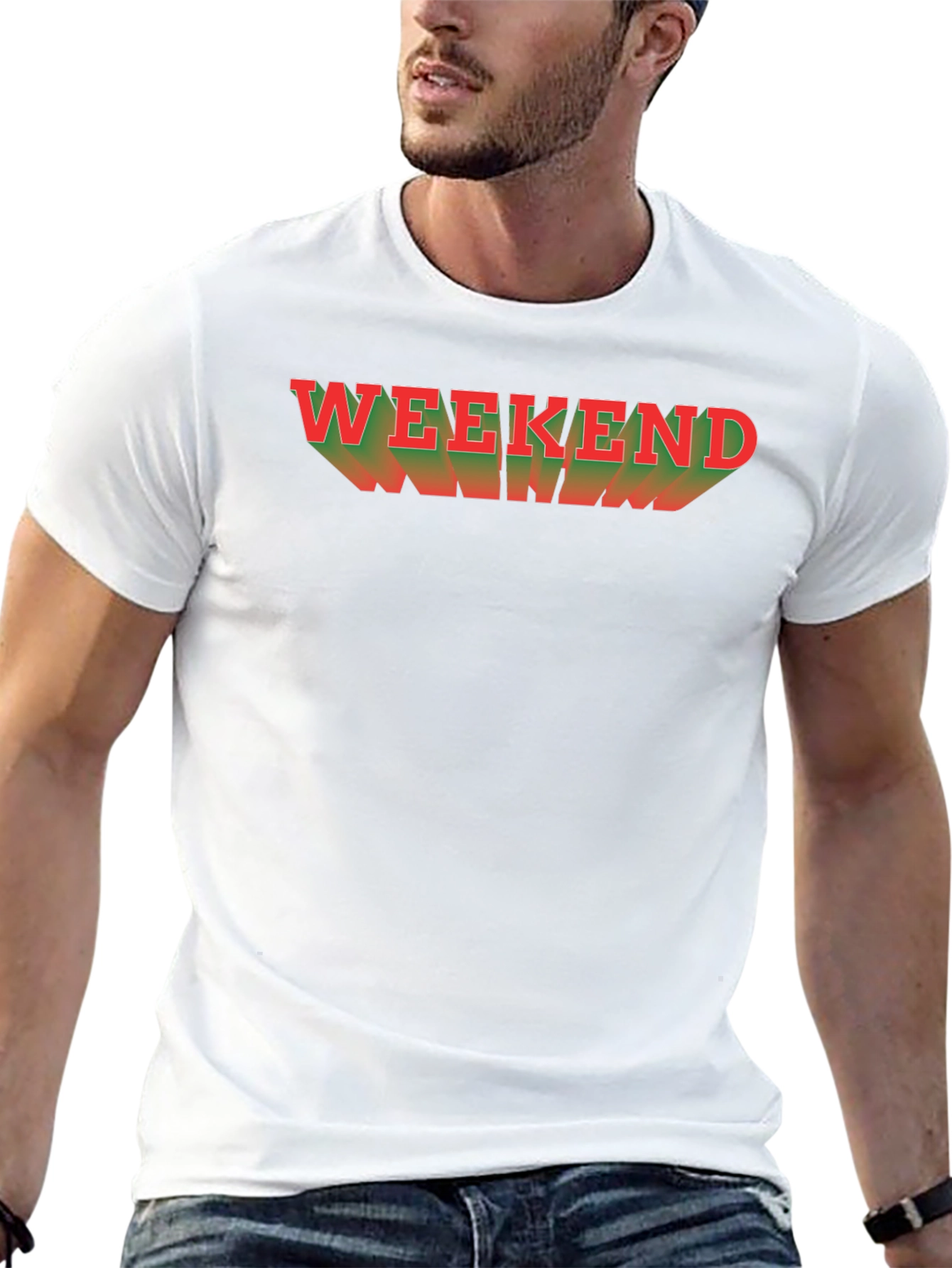 Weekend Graphic T-Shirt - Stylish Casual Tee