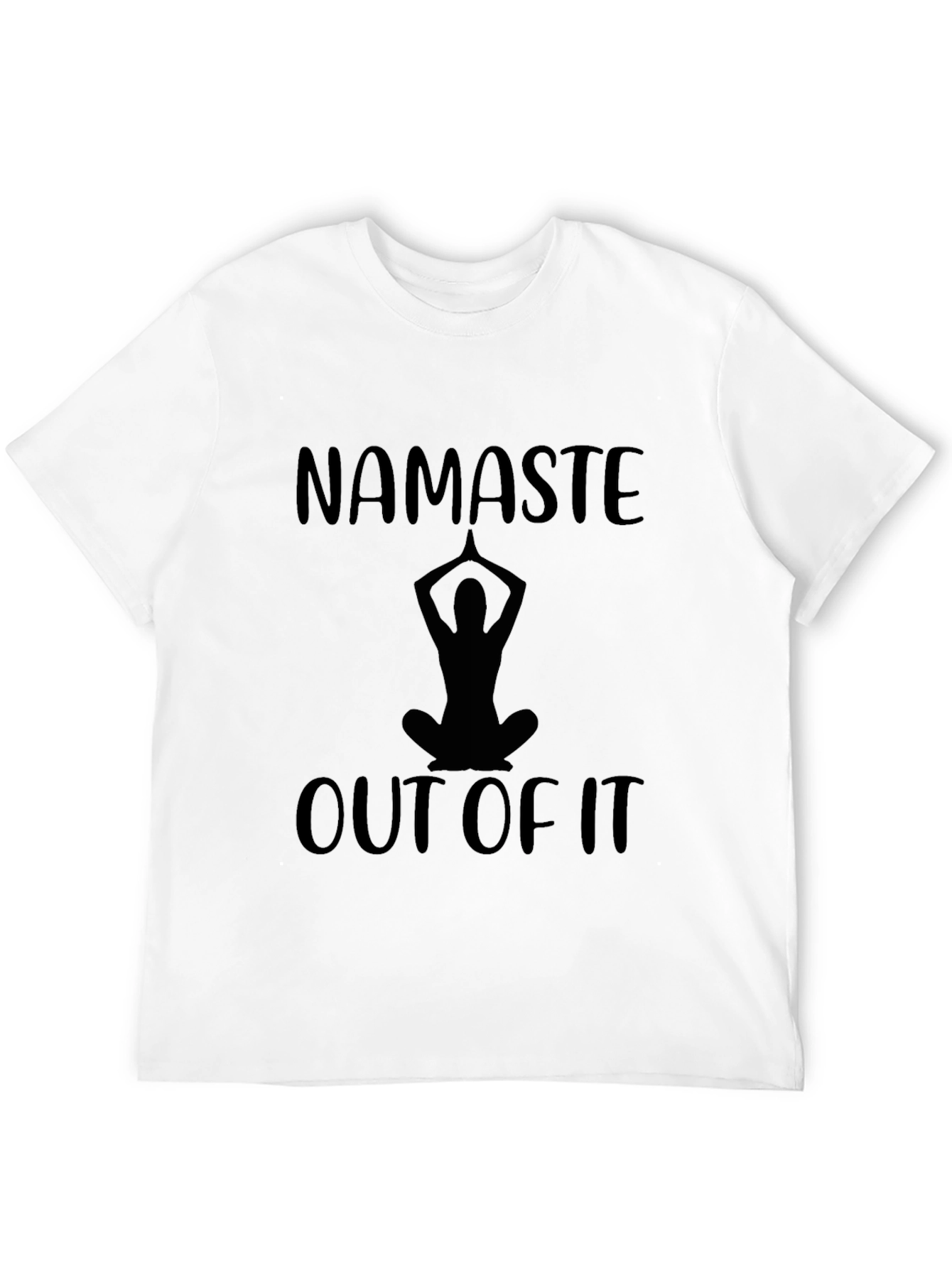 Namaste Out of It Mens Graphic T-Shirt