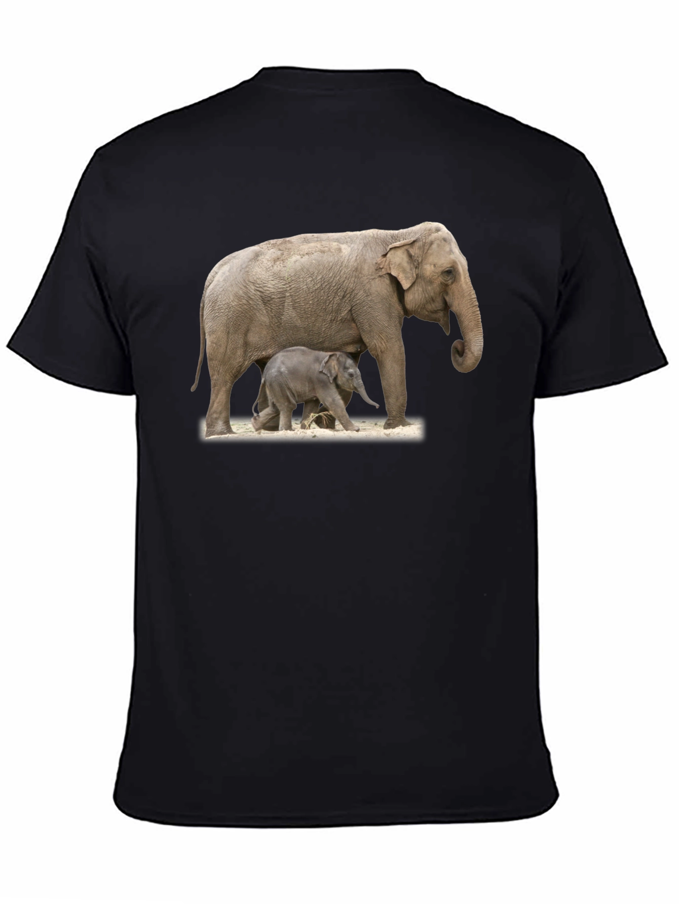Elephant Family Graphic Tee