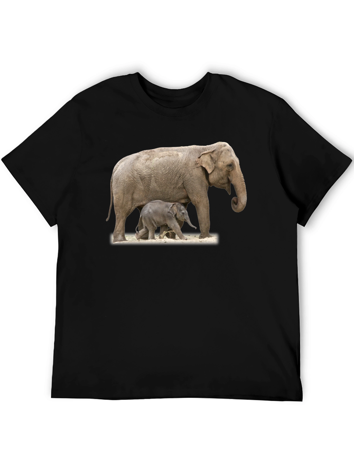 Elephant Family Graphic Tee