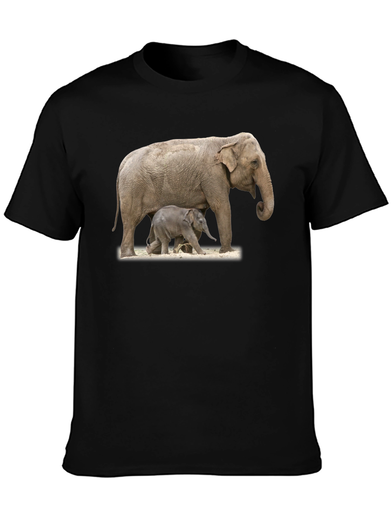 Elephant Family Graphic Tee
