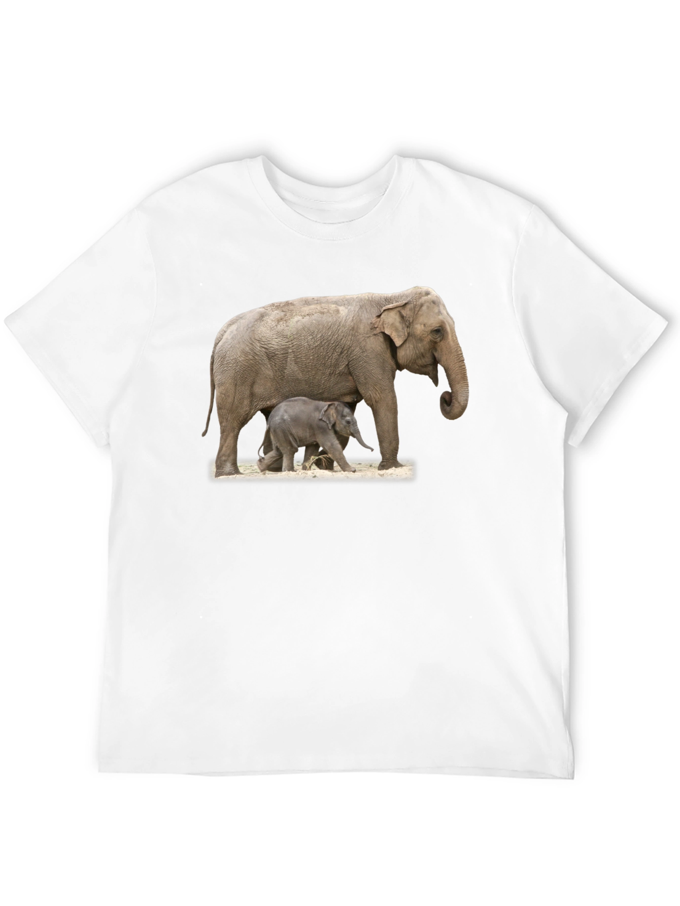 Elephant Family Graphic Tee