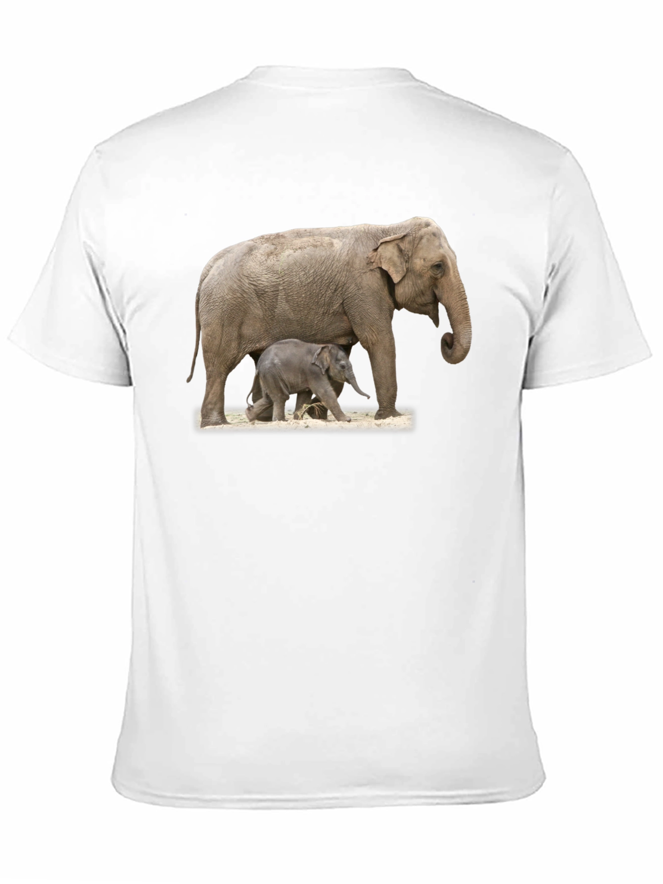 Elephant Family Graphic Tee