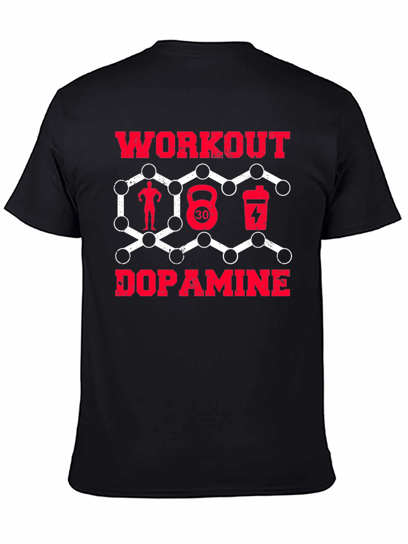 Workout Dopamine Graphic T-Shirt