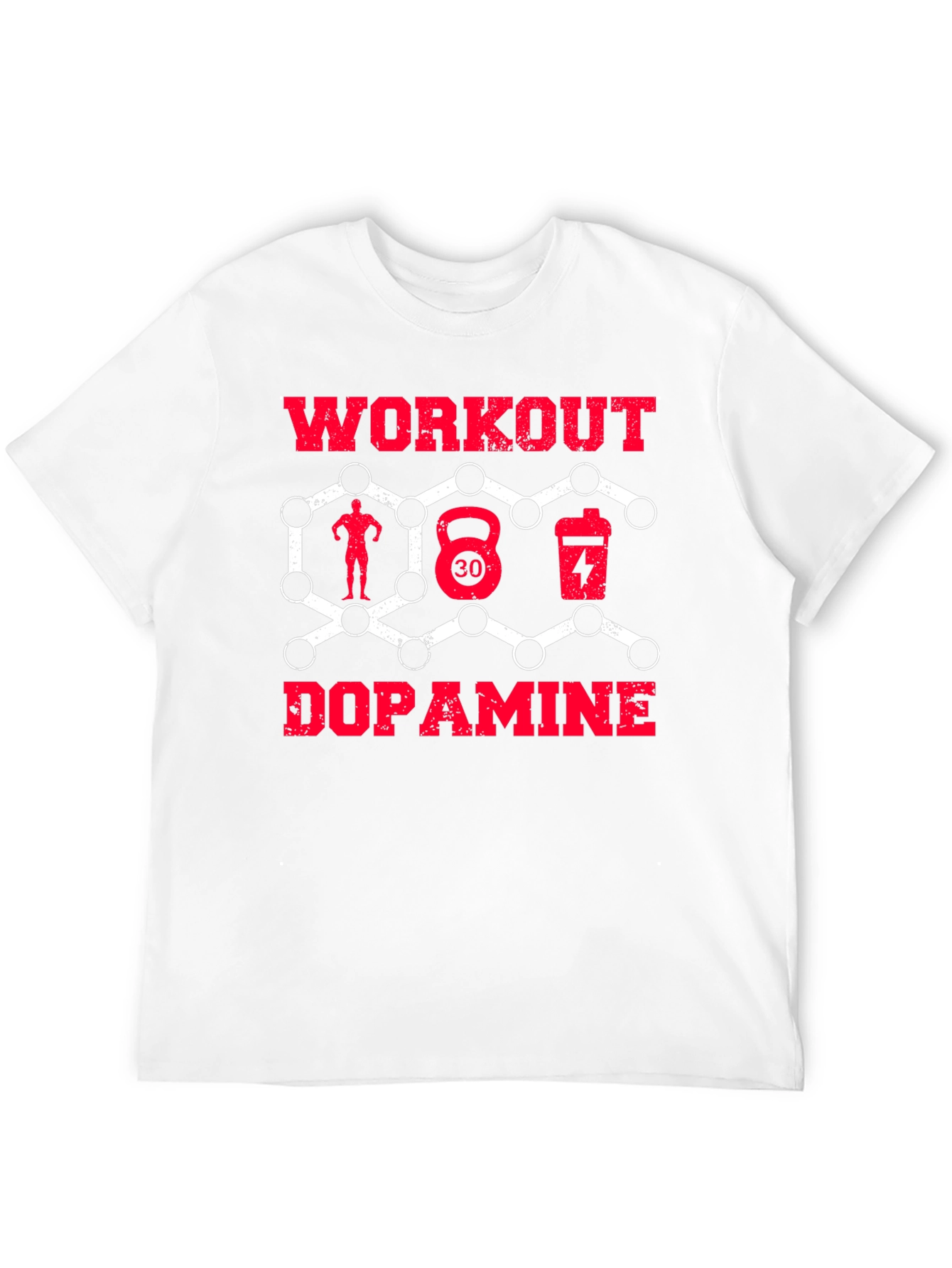 Workout Dopamine Graphic T-Shirt