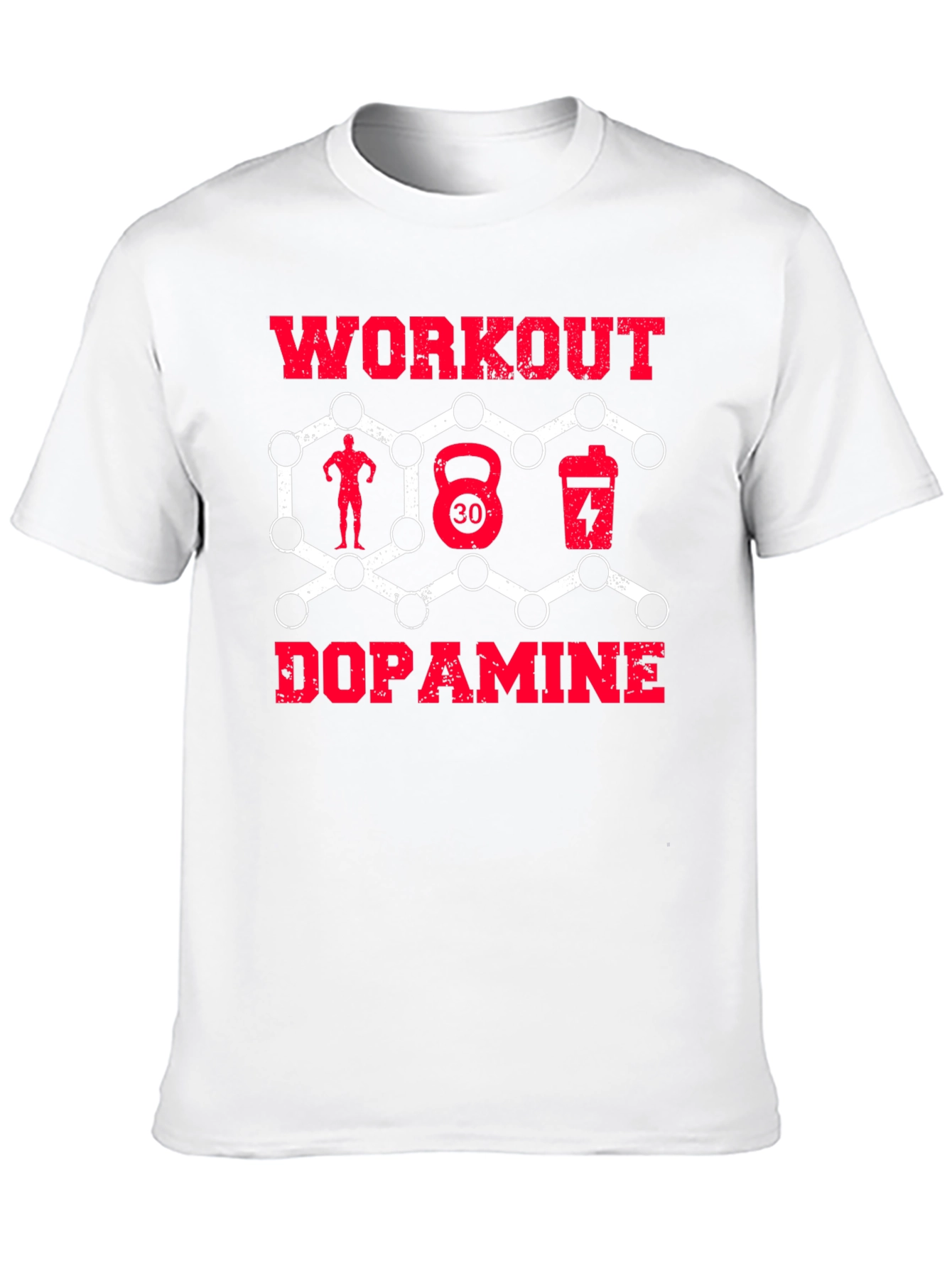 Workout Dopamine Graphic T-Shirt