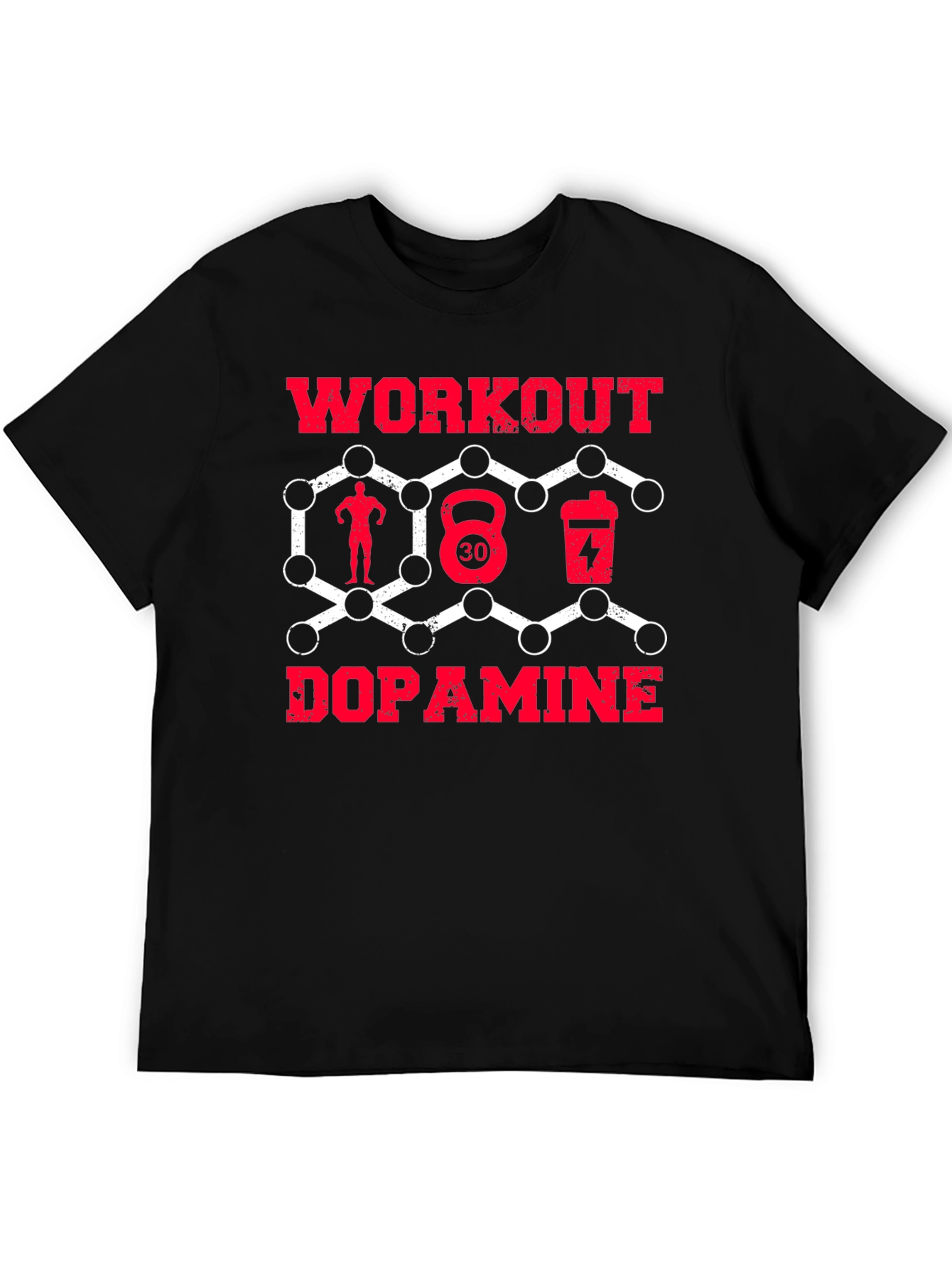 Workout Dopamine Graphic T-Shirt