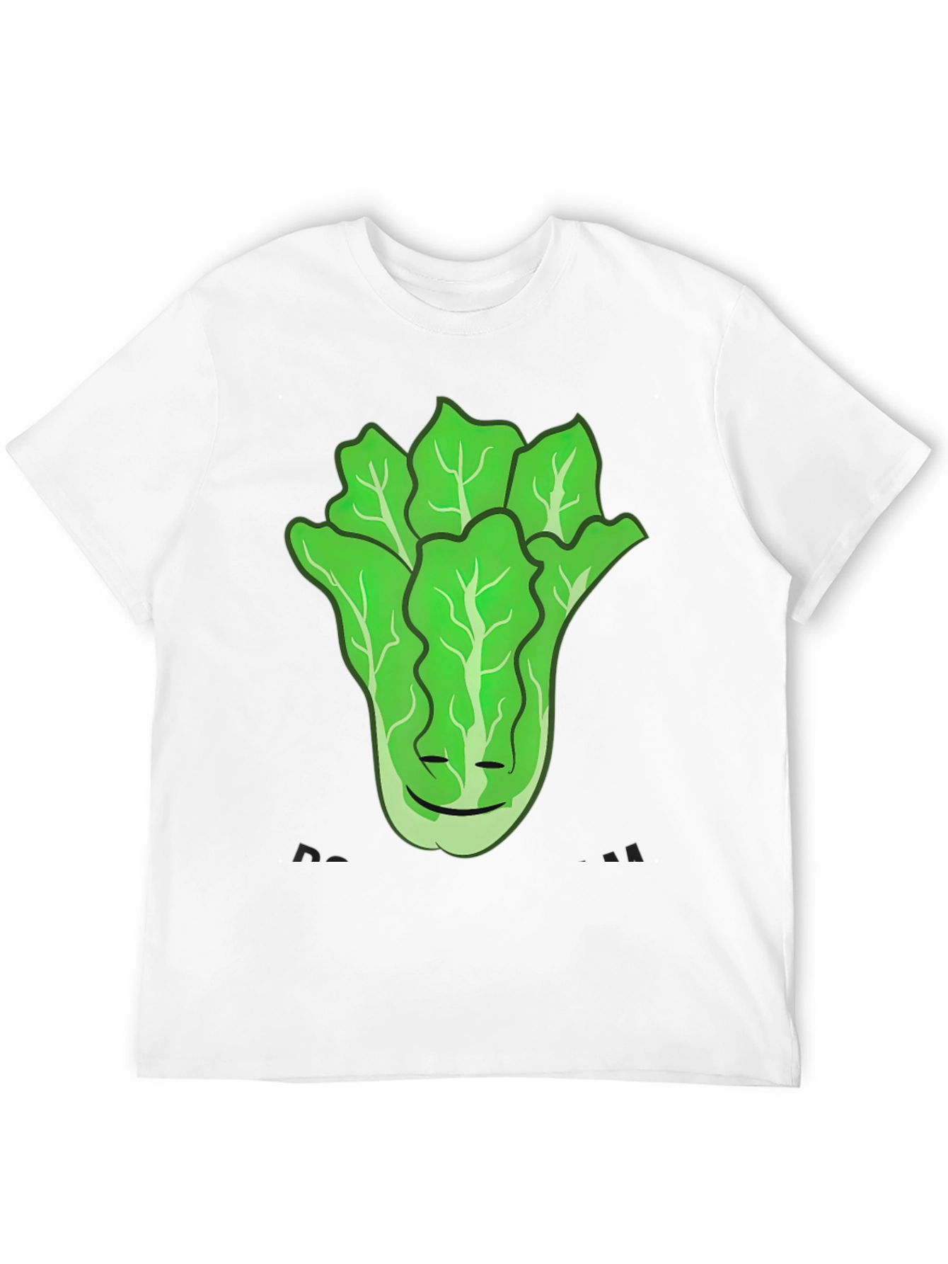 Lettuce Face Graphic T-Shirt - Funny Vegan Tee