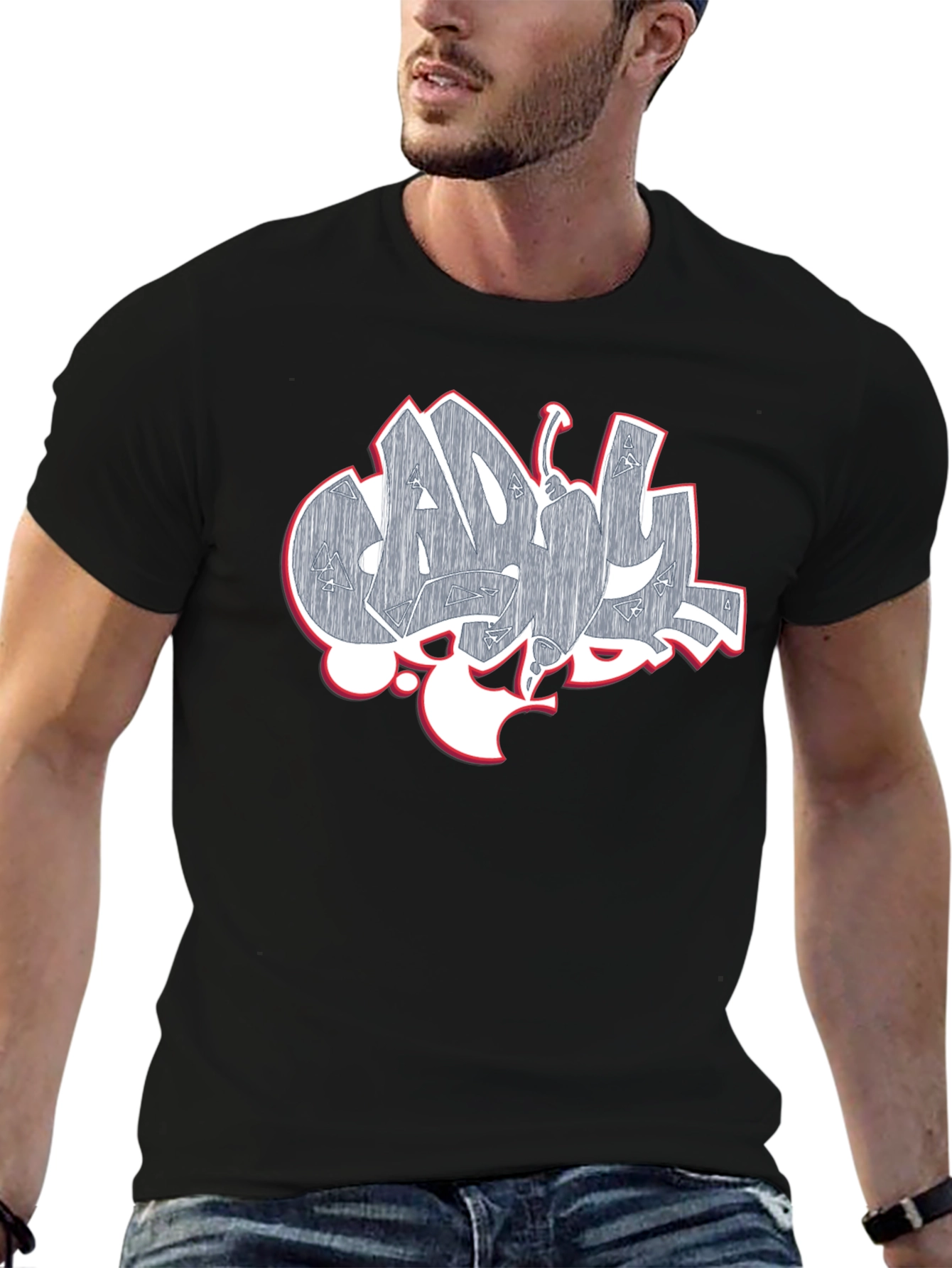 Graffiti Pepper Graphic Tee - Cool Streetwear Shirt