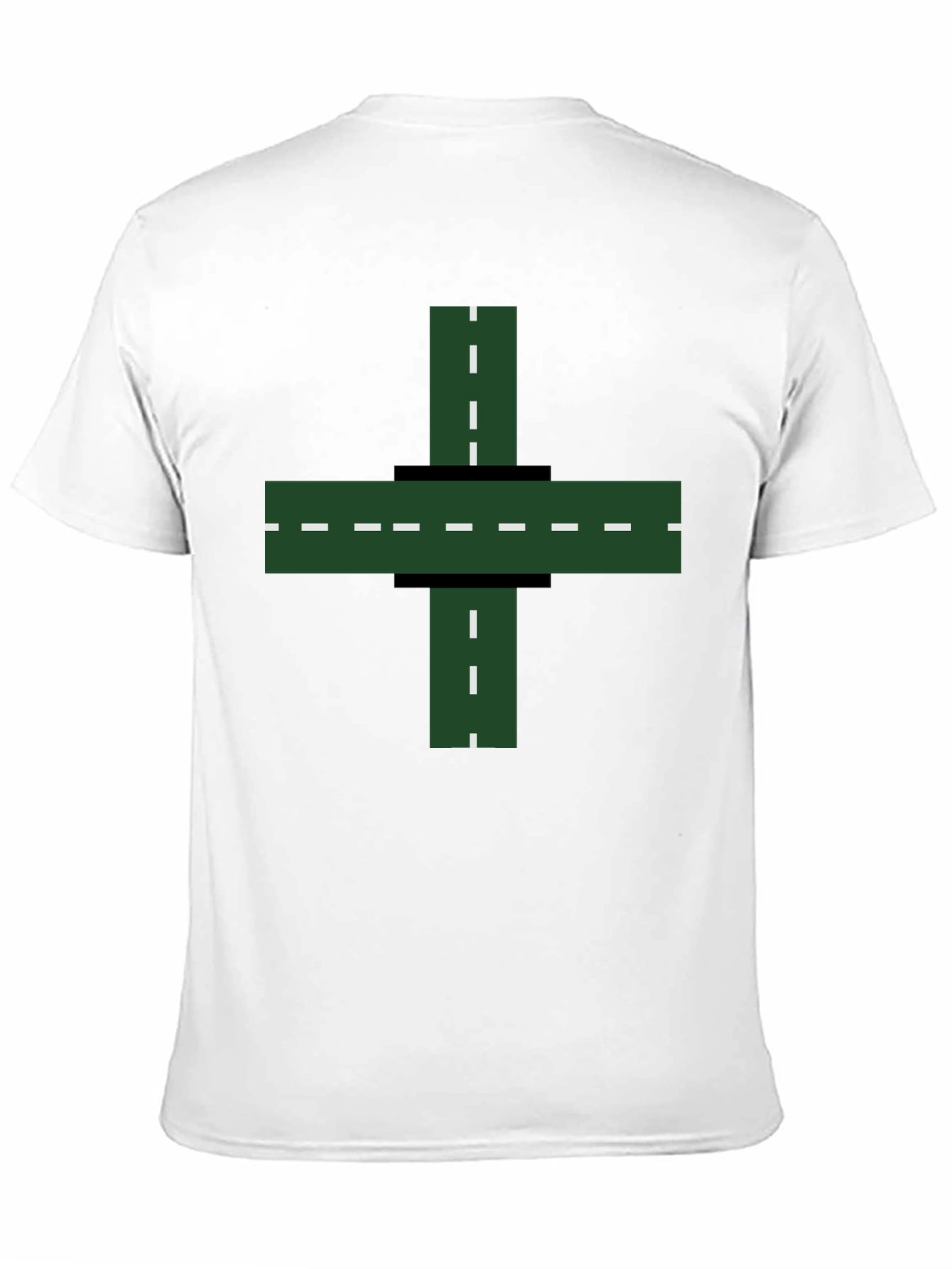 Crossroads T-Shirt - Novelty Road Graphic Tee