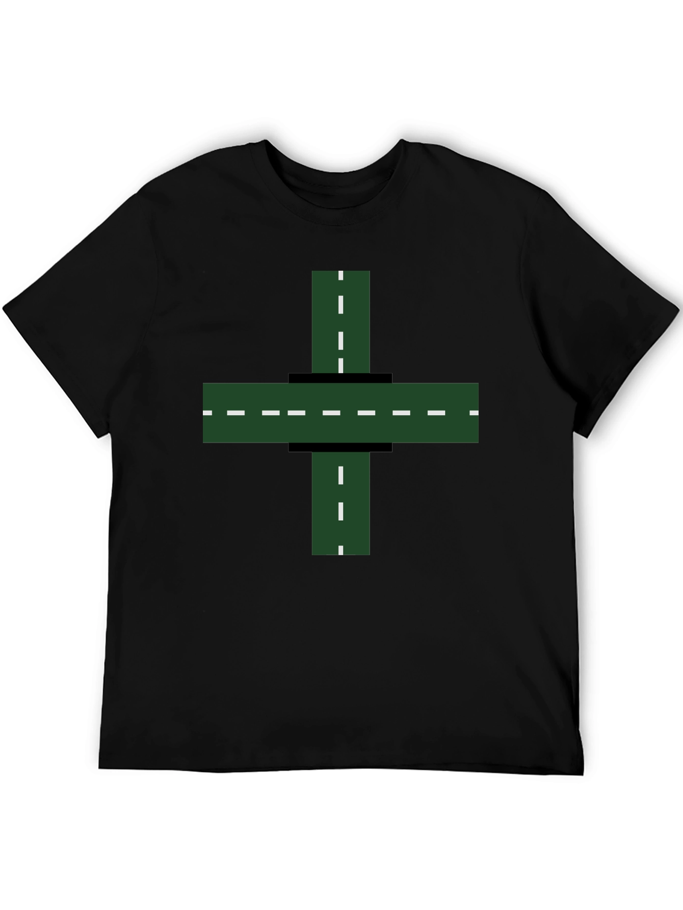 Crossroads T-Shirt - Novelty Road Graphic Tee