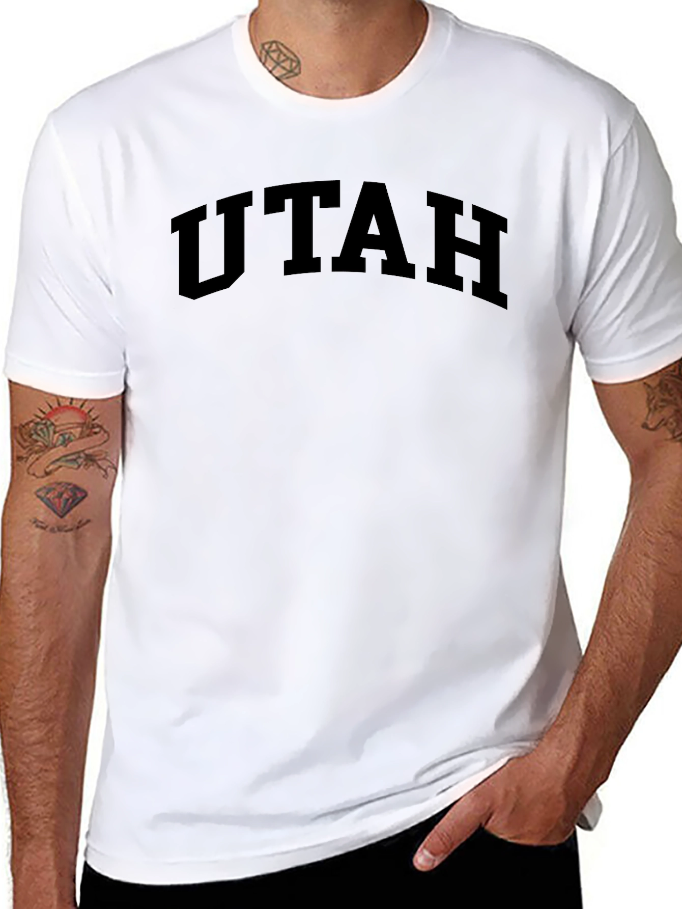 Utah Graphic Tee - Classic Collegiate Style