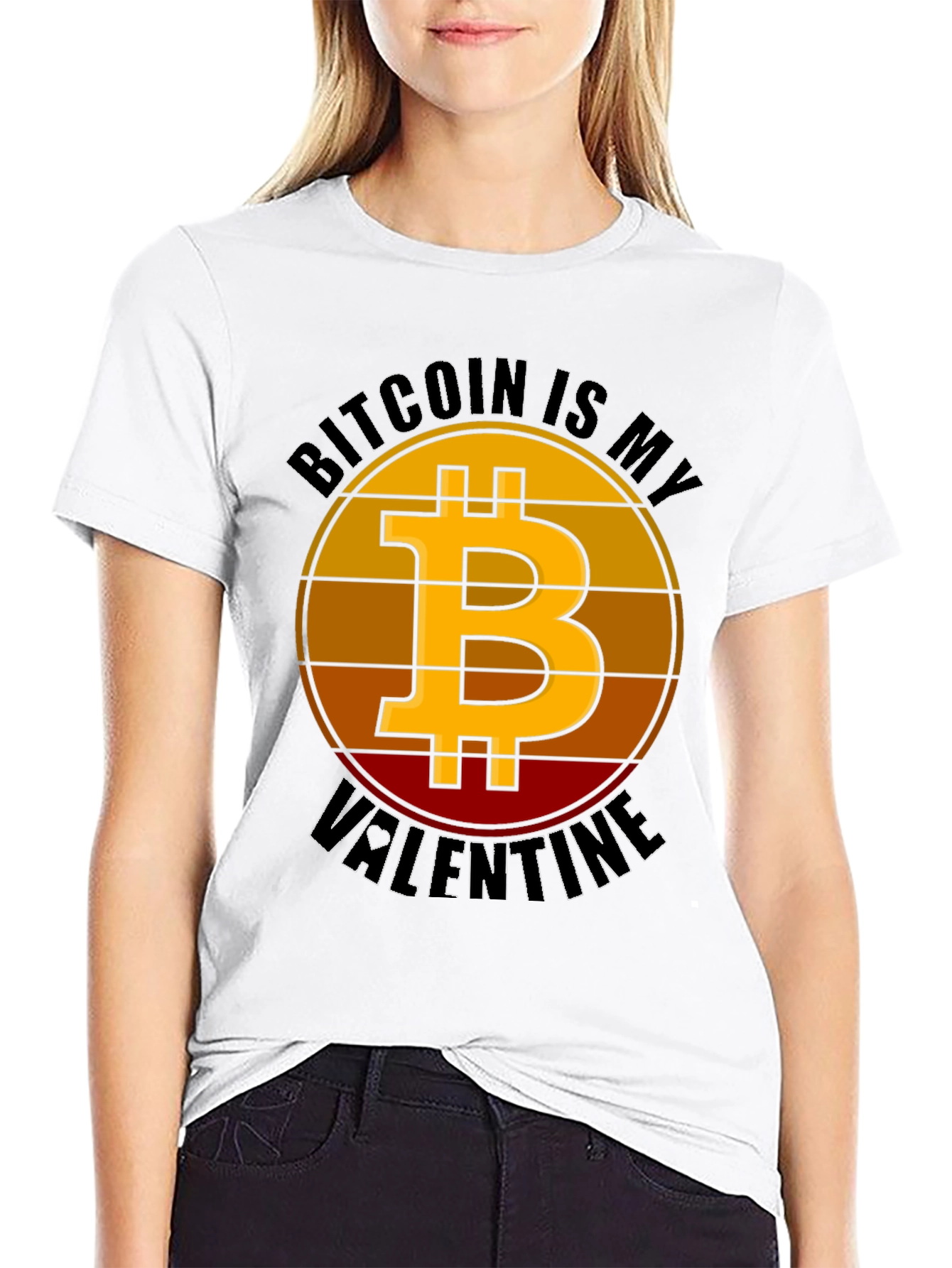 Bitcoin Valentines Day T-Shirt - Cryptocurrency Lover Gift