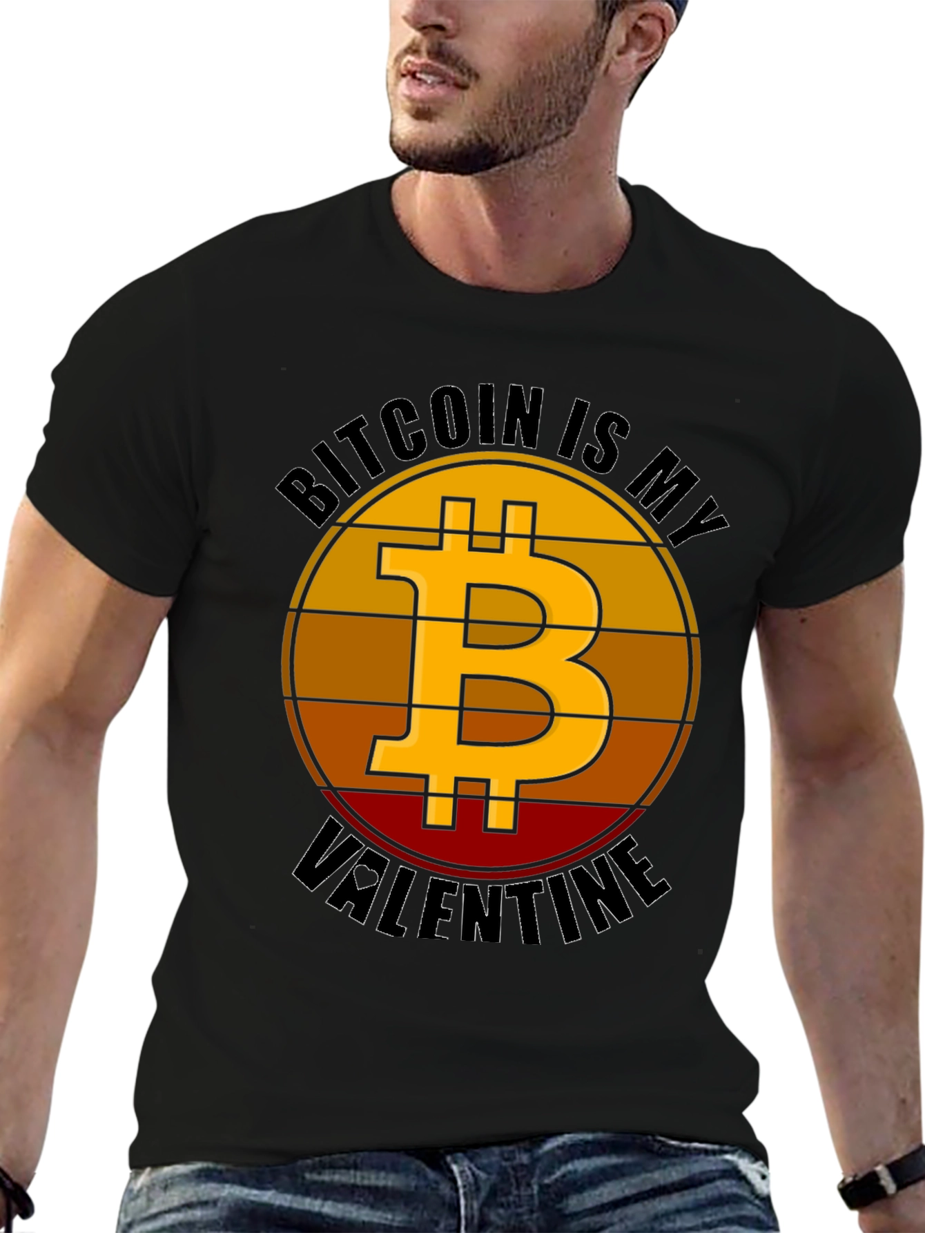 Bitcoin Valentines Day T-Shirt - Cryptocurrency Lover Gift