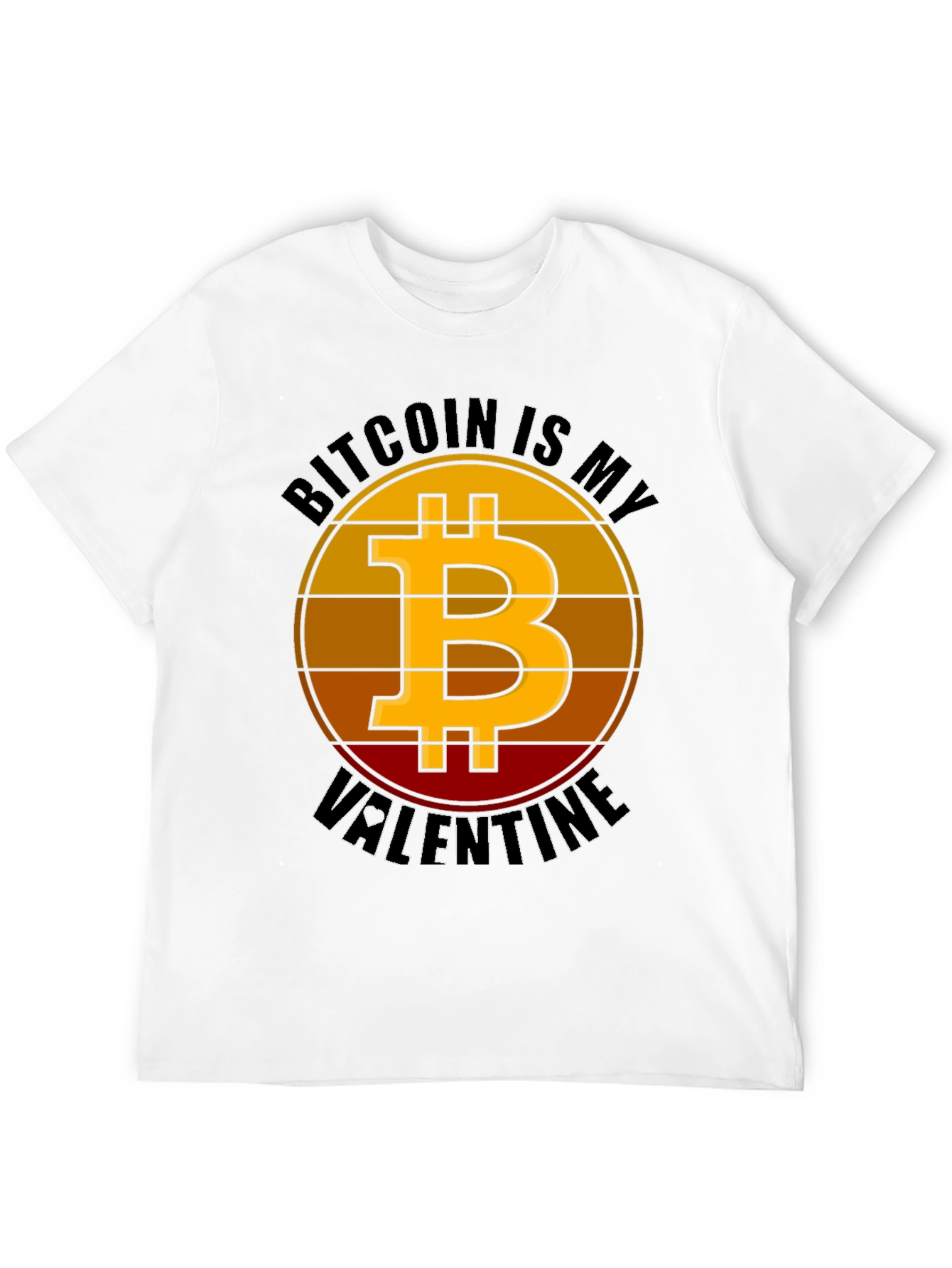 Bitcoin Valentines Day T-Shirt - Cryptocurrency Lover Gift