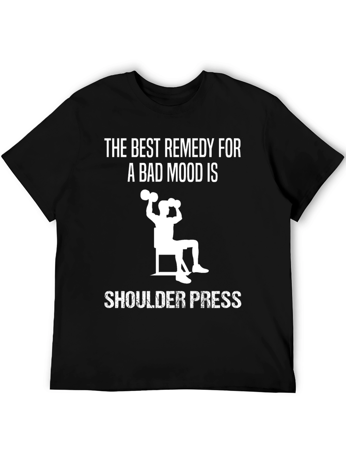 Shoulder Press Remedy Black T-Shirt