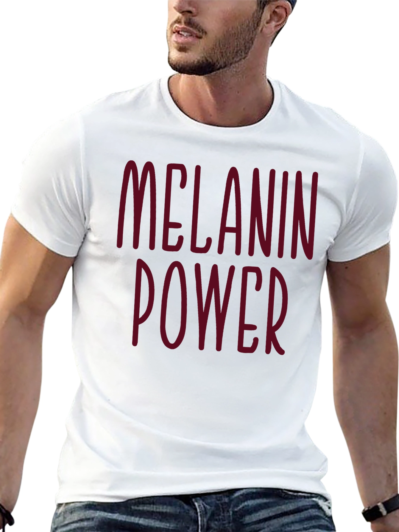Melanin Power Graphic Tee - Black